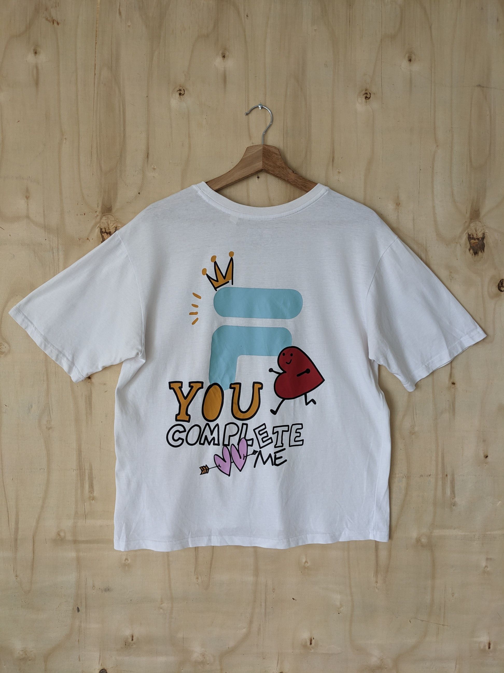 Japanese Brand Vintage Fusion Graphic Tee Big Logo Size US M / EU 48-50 / 2 - 1 Thumbnail