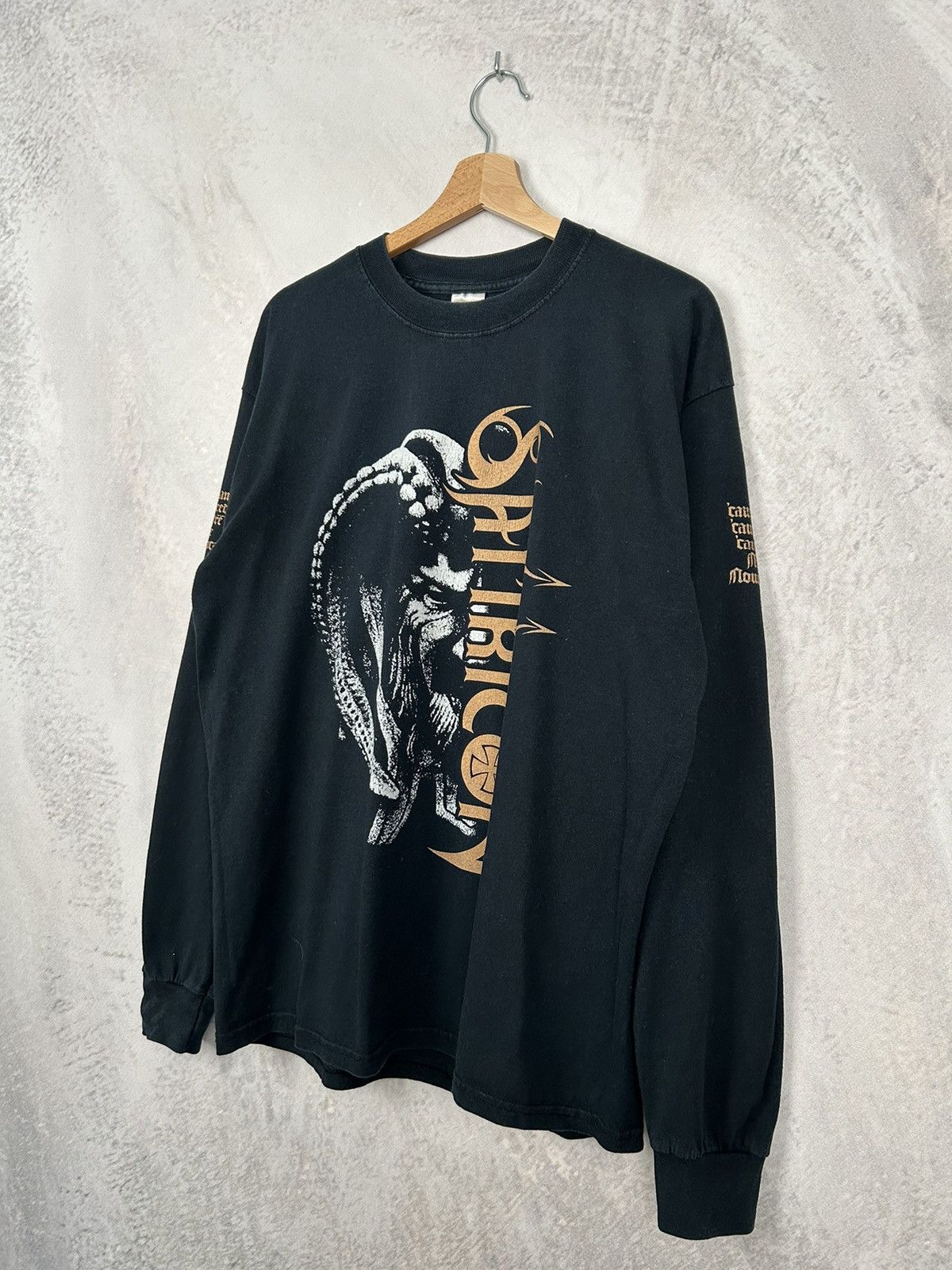 Band Tees Vintage Satyricon Black Metal Rare 2006 Graphic Print Size US L / EU 52-54 / 3 - 2 Thumbnail