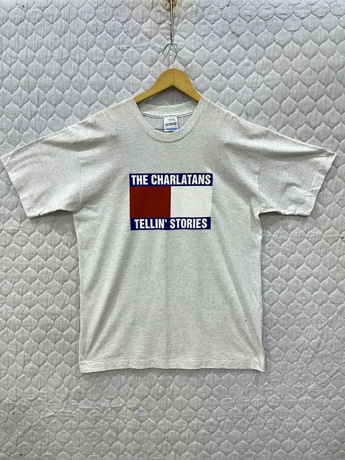 Band Tees × Rock Band × Vintage VINTAGE THE CHARLATANS TELLIN 