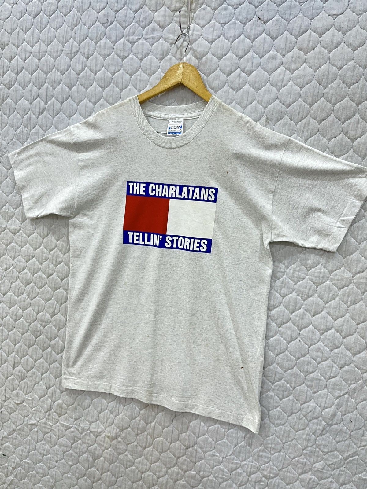 Band Tees VINTAGE THE CHARLATANS TELLIN’ STORIES Size US L / EU 52-54 / 3 - 2 Thumbnail