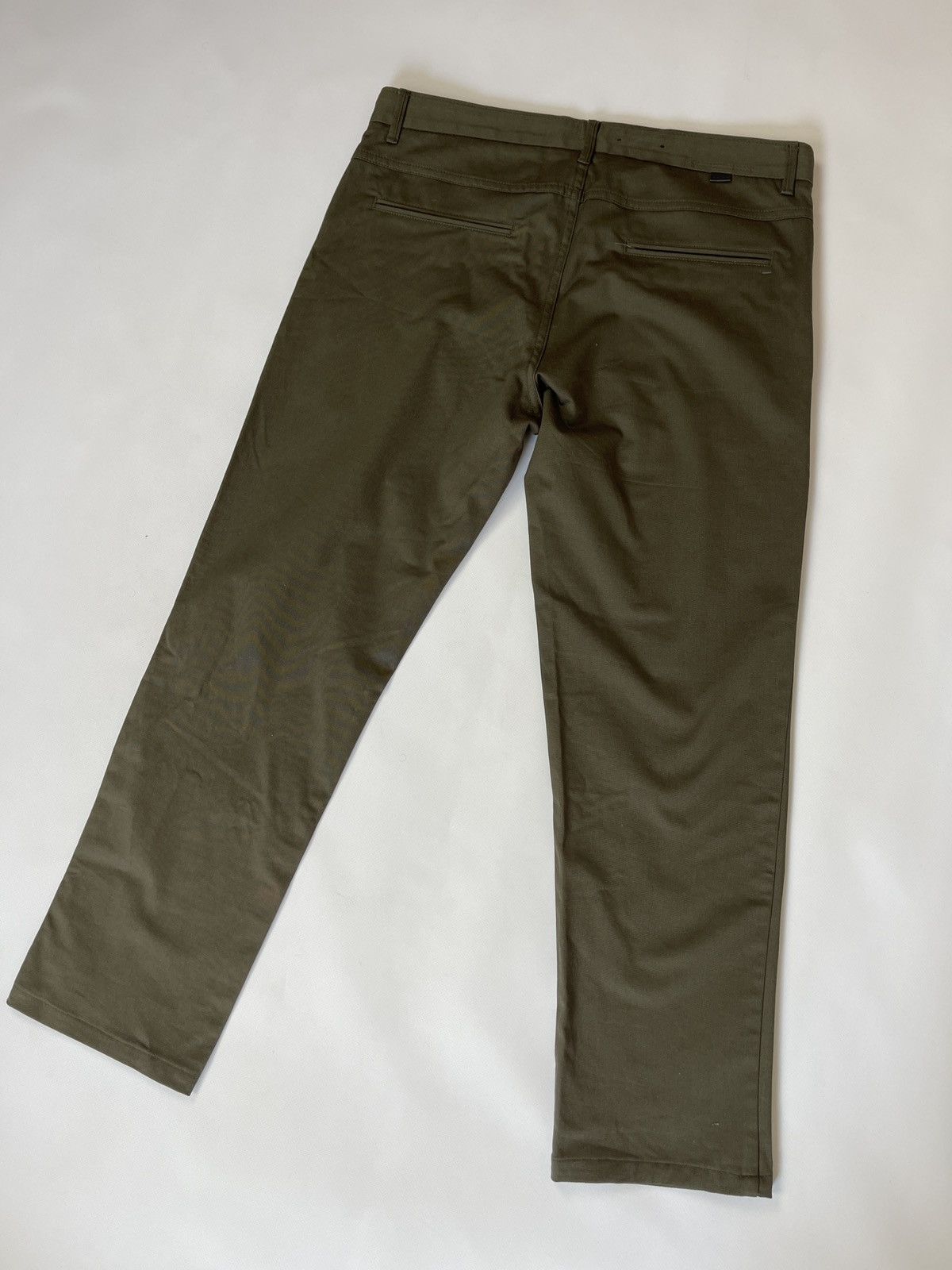 Zara Zara Man basic khaki chino pants trousers Size US 32 / EU 48 - 12 Thumbnail