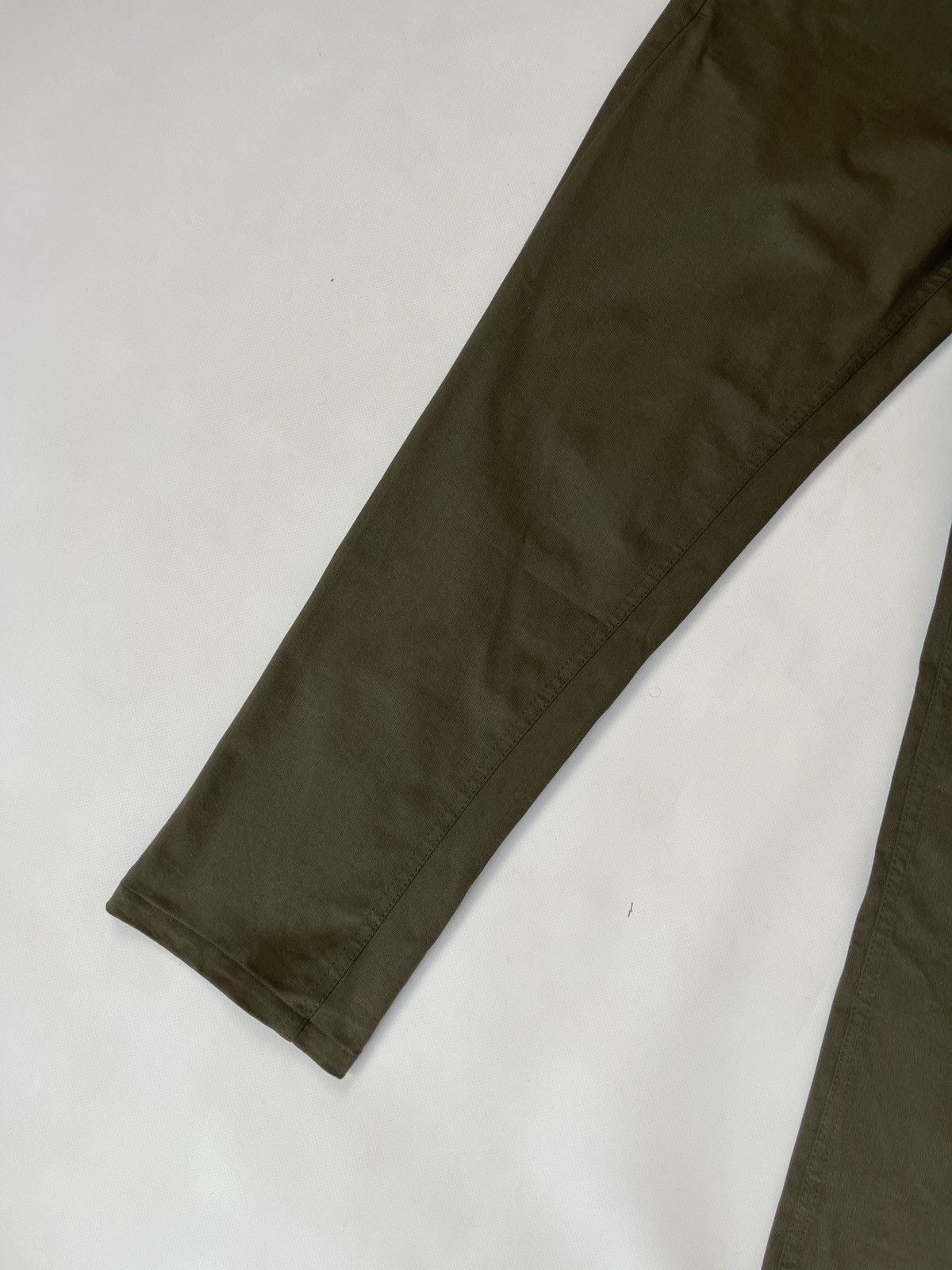 Zara Zara Man basic khaki chino pants trousers Size US 32 / EU 48 - 4 Thumbnail