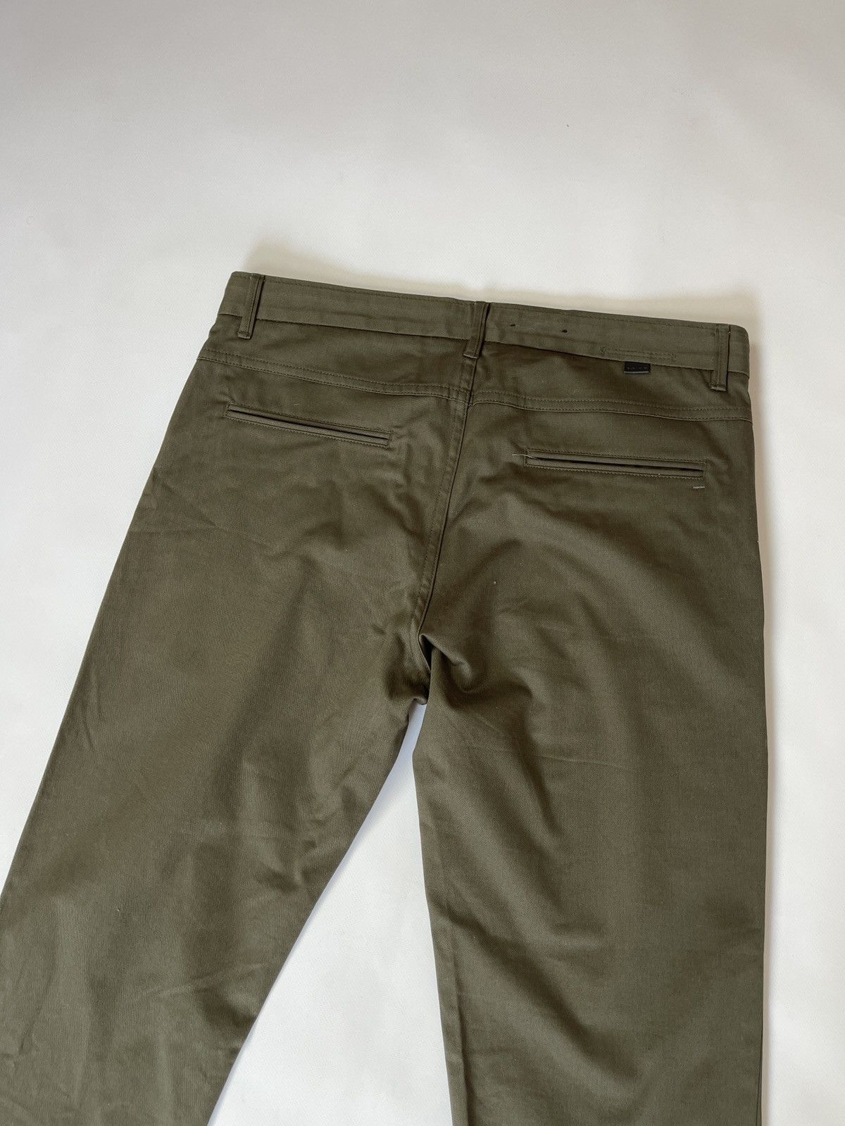 Zara Zara Man basic khaki chino pants trousers Size US 32 / EU 48 - 14 Thumbnail