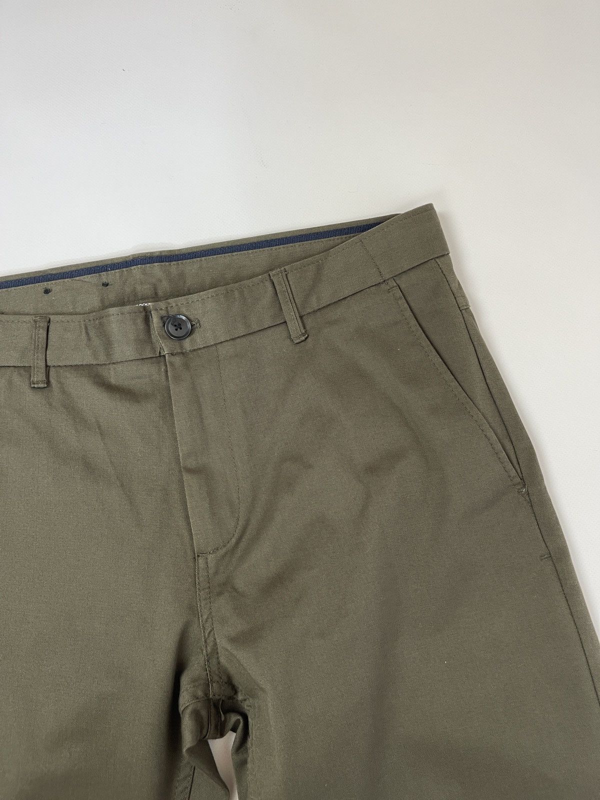 Zara Zara Man basic khaki chino pants trousers Size US 32 / EU 48 - 8 Thumbnail