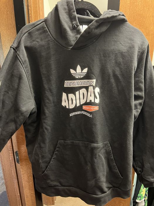 Adidas Adidas Triple Action Hoodie Grailed