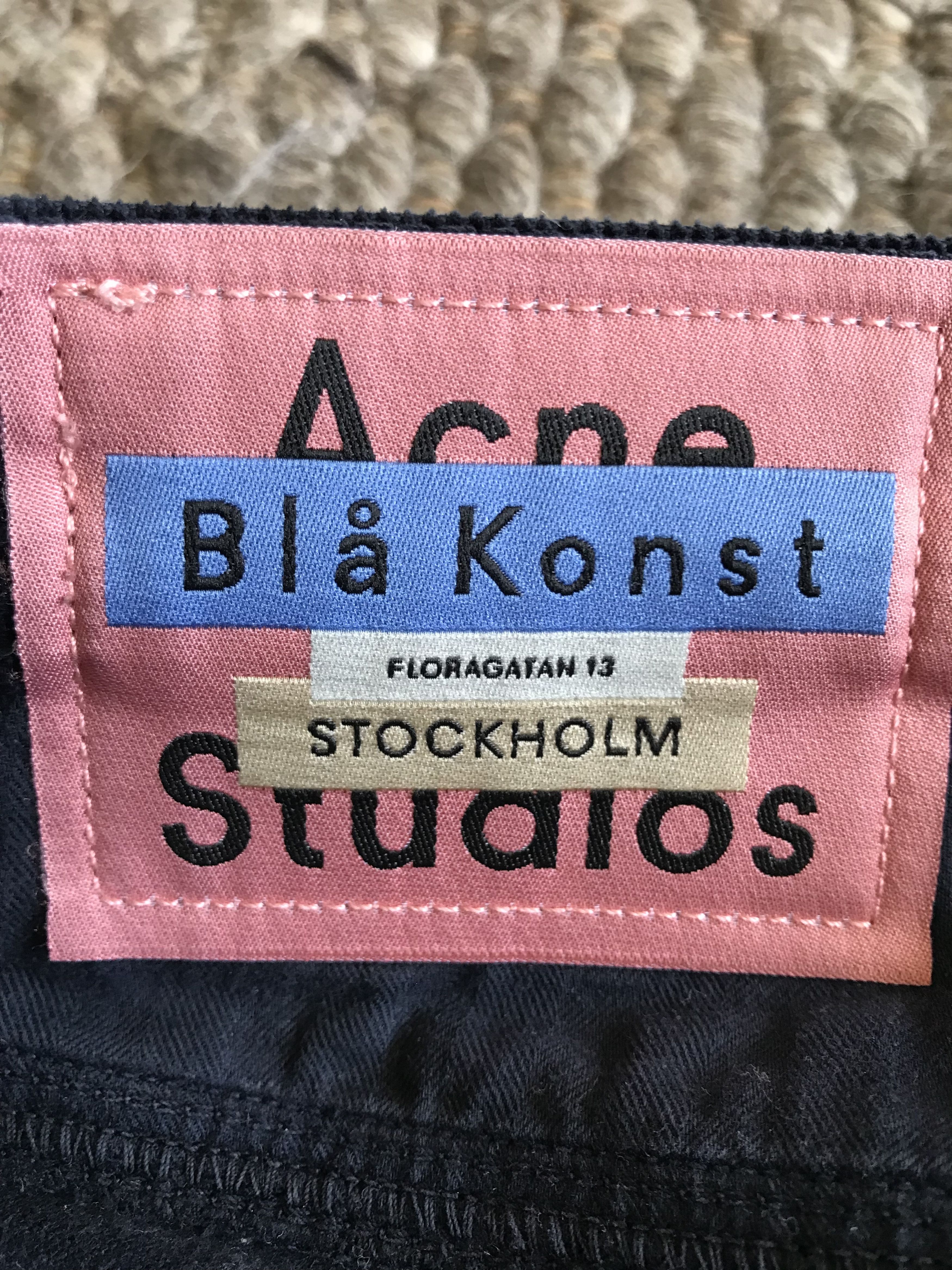 Acne Studios River Corduroy Pants - Navy Size US 28 / EU 44 - 3 Thumbnail