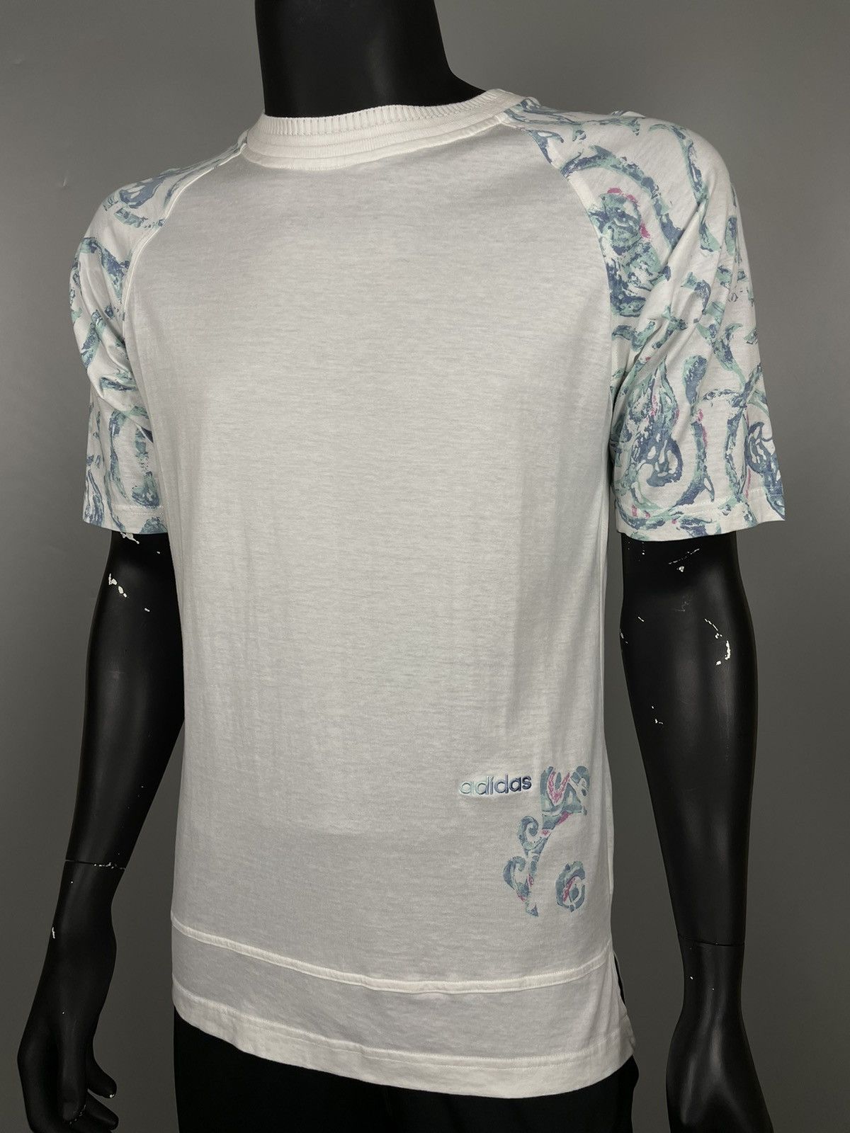 Adidas Vintage Adidas T-shirt Size US S / EU 44-46 / 1 - 2 Thumbnail