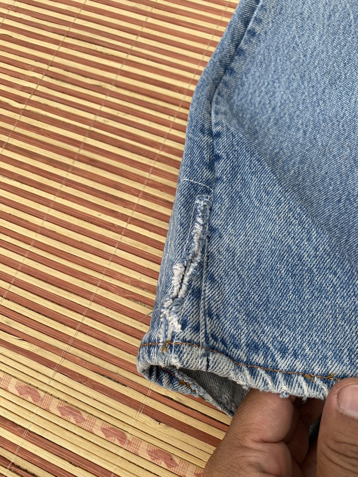 Levi's Vintage Levis 73-R Rework and Distressed Pant Size US 33 - 9 Thumbnail