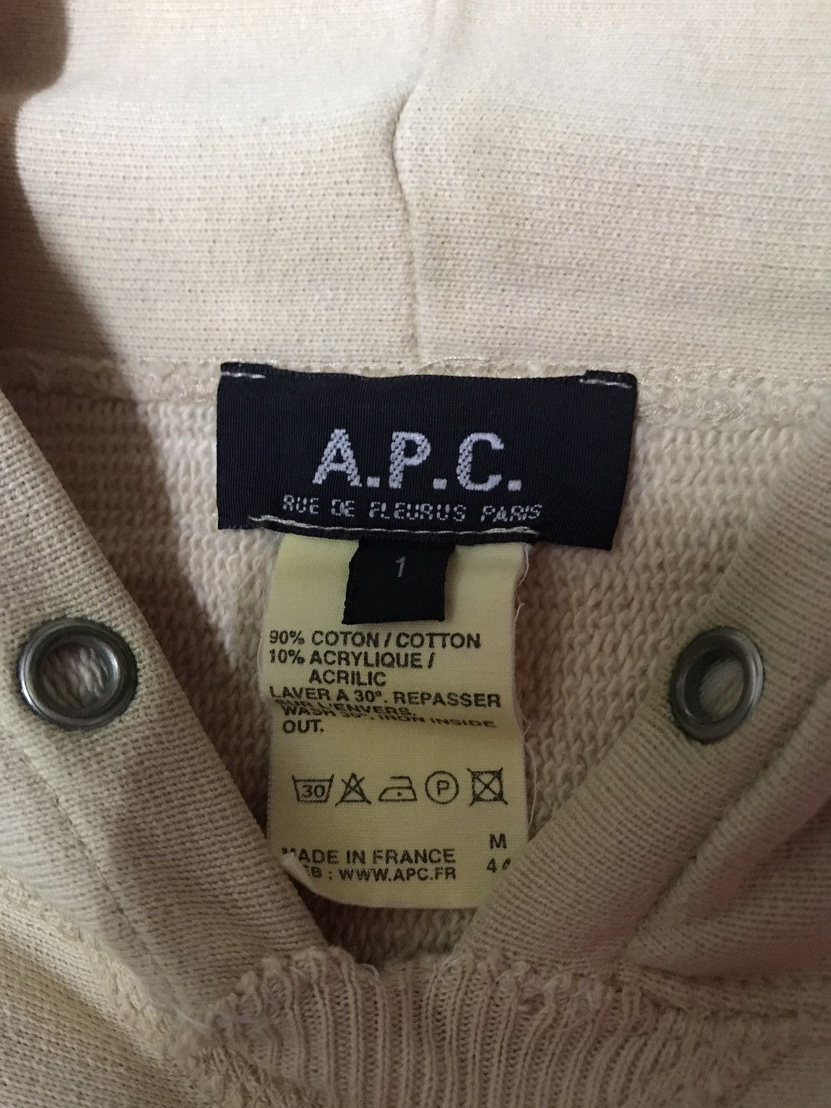 A.P.C. A.P.C. Hoodie Size US XL / EU 56 / 4 - 4 Thumbnail
