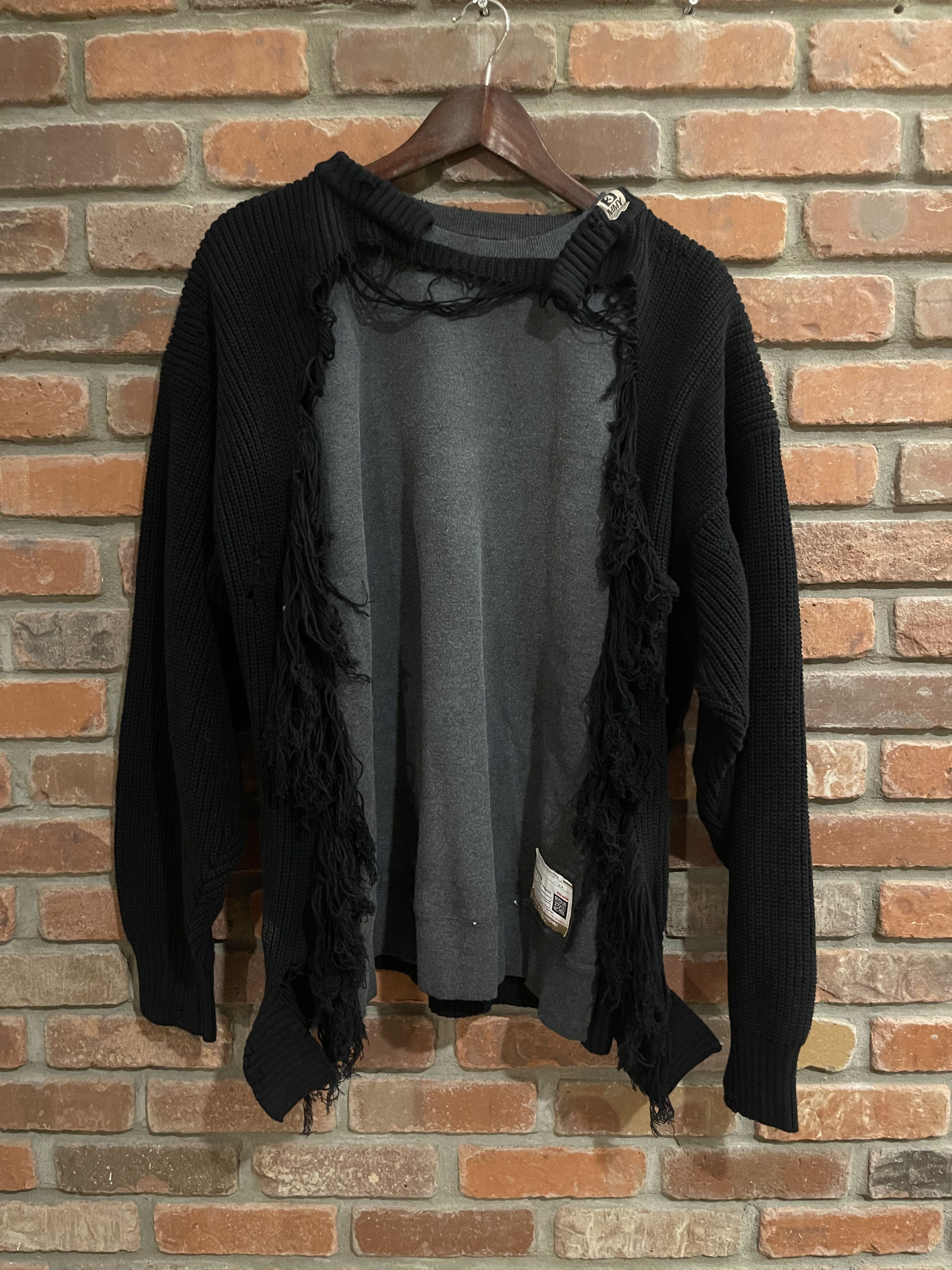Distressed Sweater/ Sweatshirt