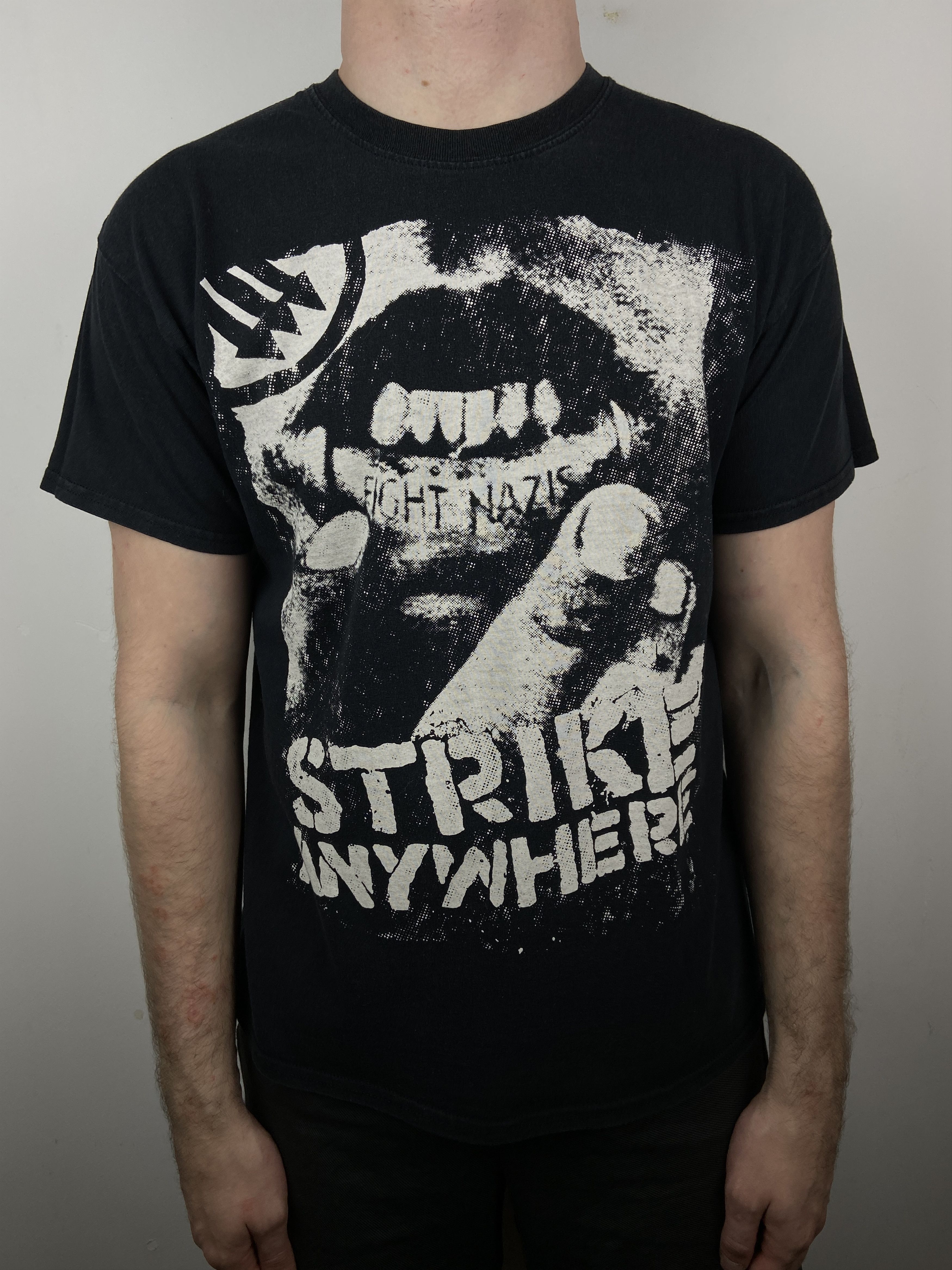 STRIKE ANYWHERE VINTAGE 初期 strike anywhere Tシャツ Chorus