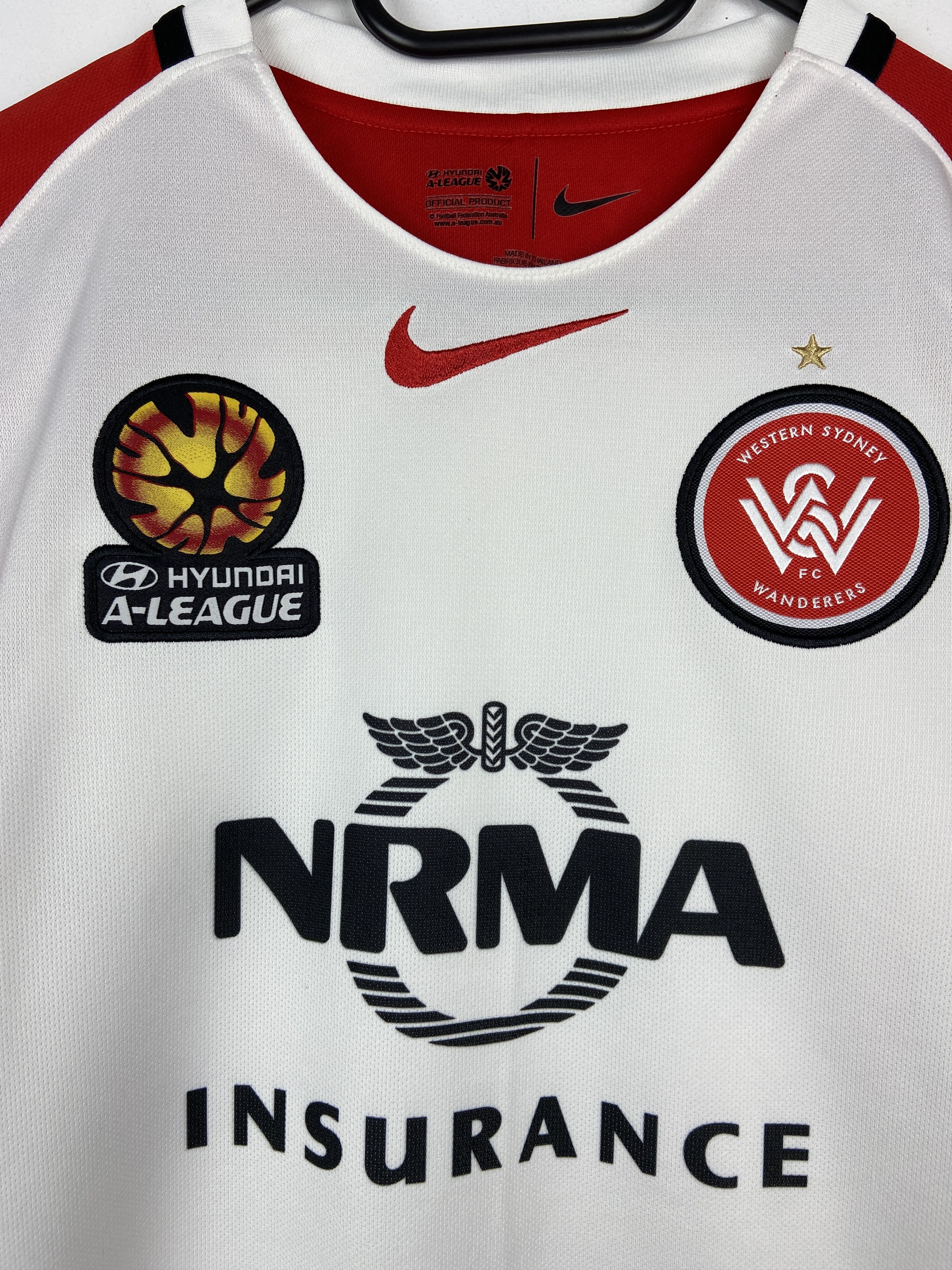 Nike Western Sydney Wanderers Australia Jersey Football Shirt Size US M / EU 48-50 / 2 - 5 Thumbnail