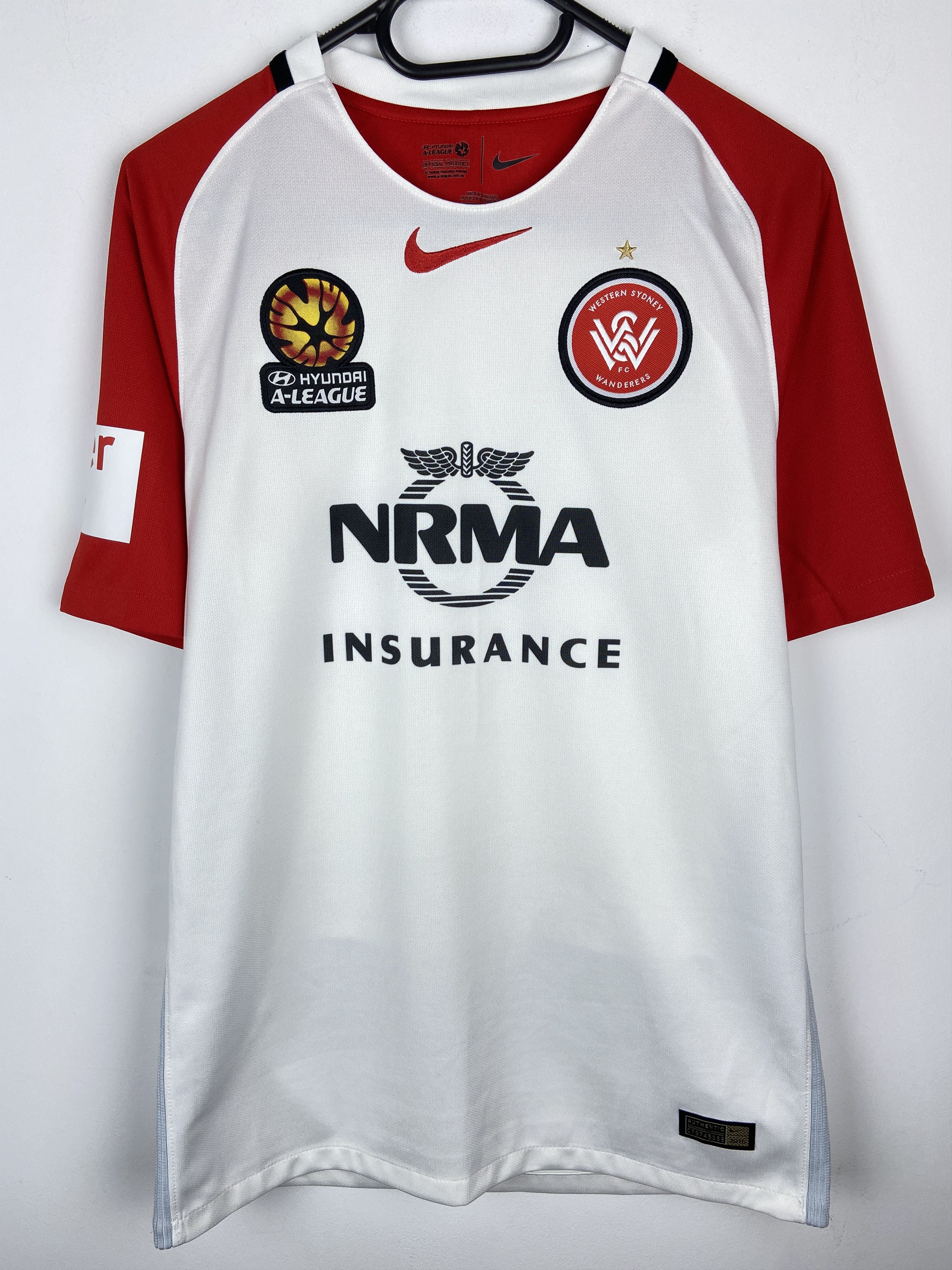 Nike Western Sydney Wanderers Australia Jersey Football Shirt Size US M / EU 48-50 / 2 - 1 Thumbnail