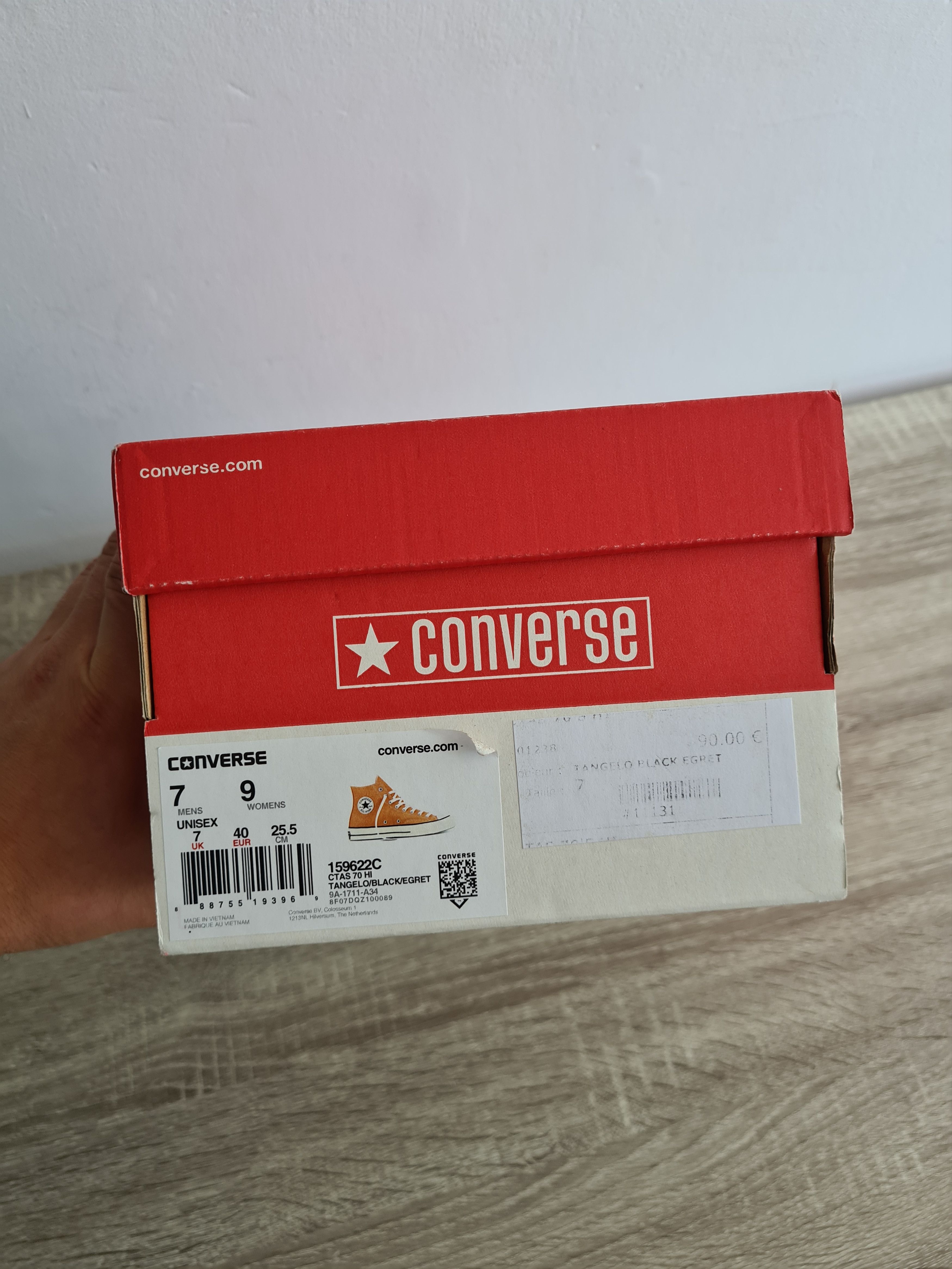 Converse All Star 70s Hi Tangelo Size US 7 / EU 40 - 2 Thumbnail