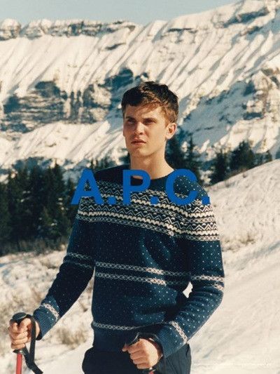 A.P.C. Lambswool Sweater FW11 Size US L / EU 52-54 / 3 - 5 Thumbnail