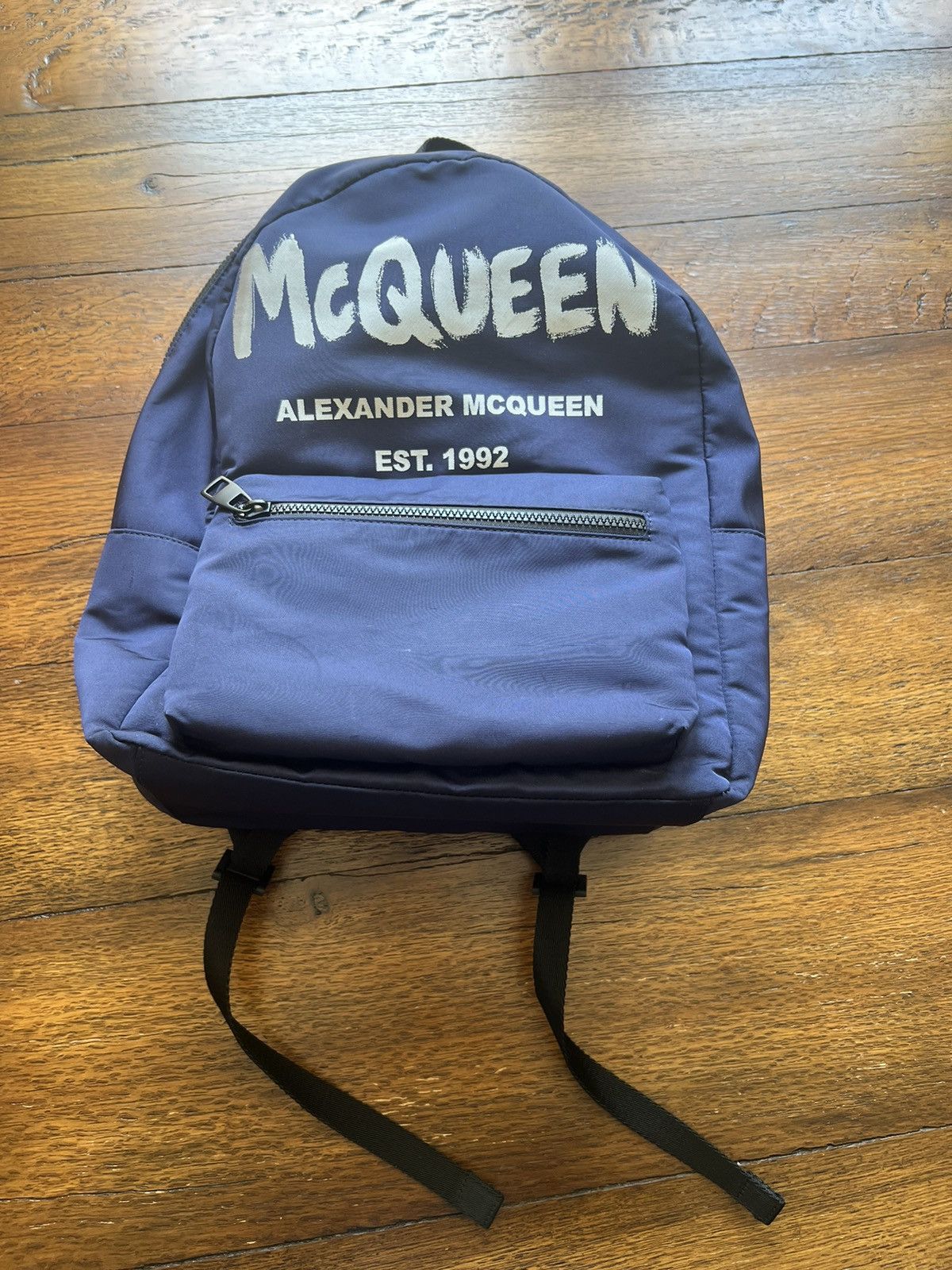 Alexander McQueen Graffiti Metropolitan Backpack