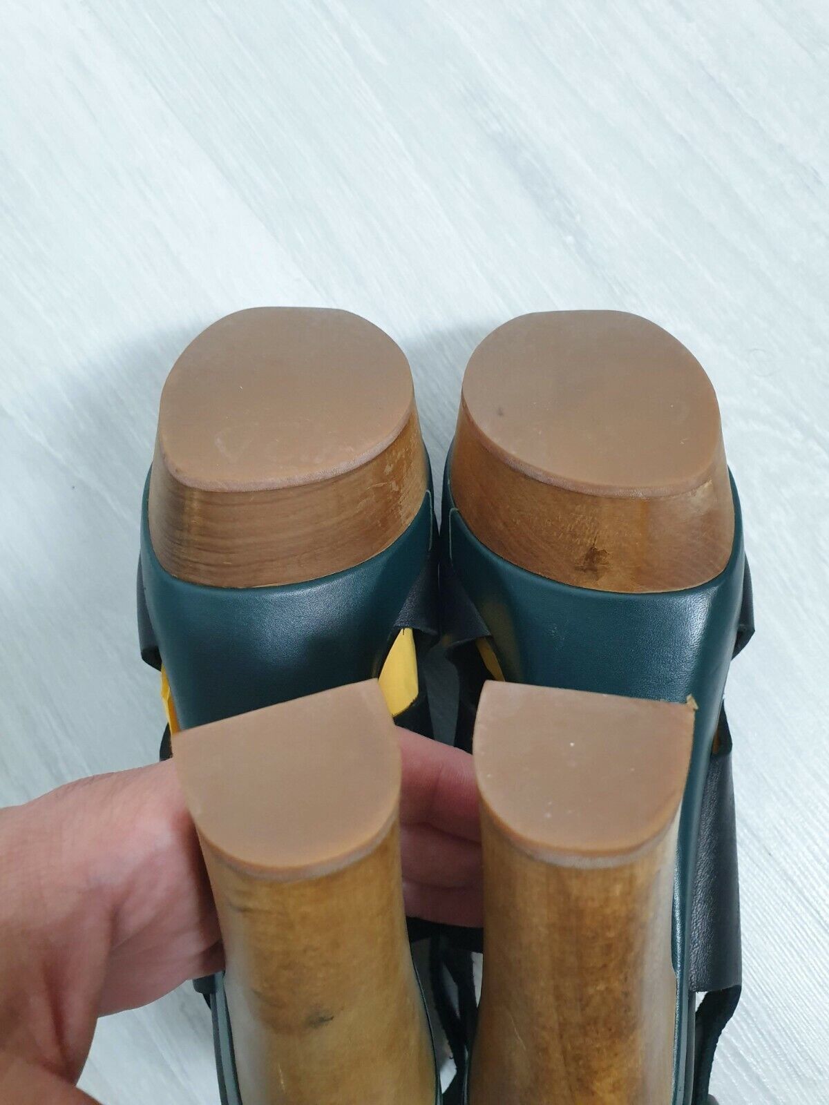 Marni MARNI At H&M Heels Shoes Leather Size US 7 EU 38 Size US 7 / IT 37 - 5 Thumbnail