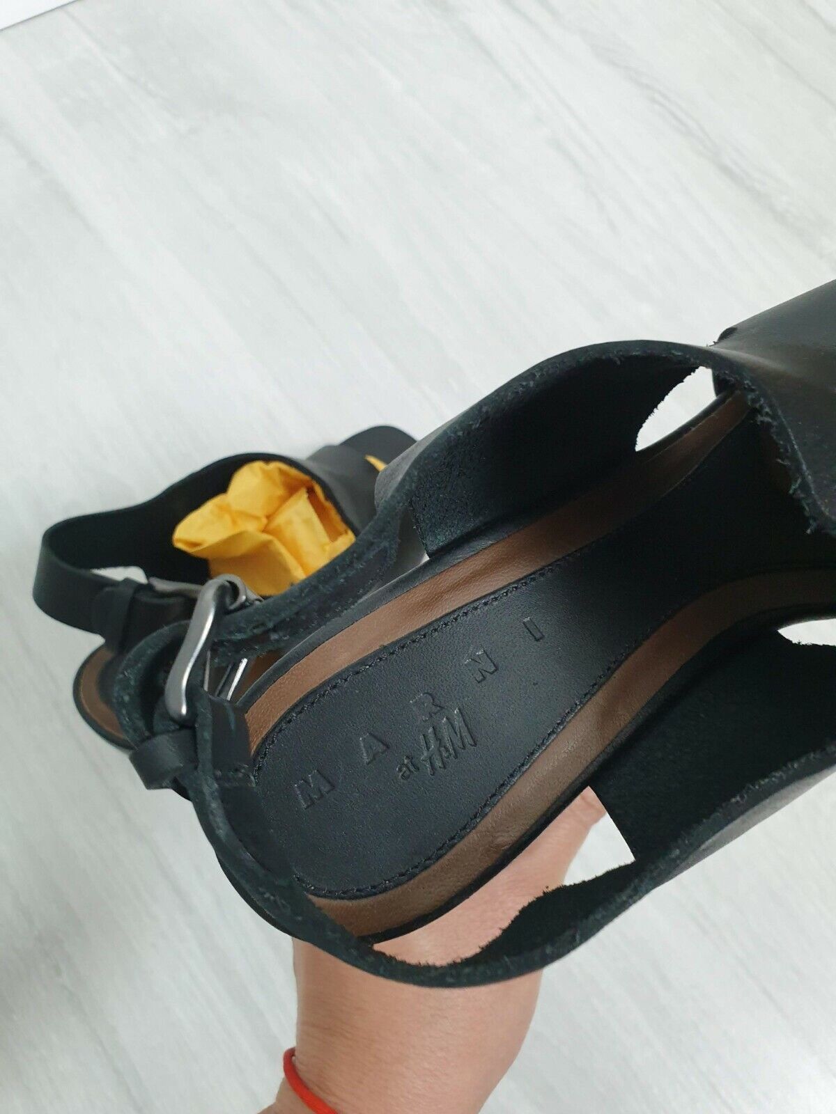 Marni MARNI At H&M Heels Shoes Leather Size US 7 EU 38 Size US 7 / IT 37 - 8 Thumbnail