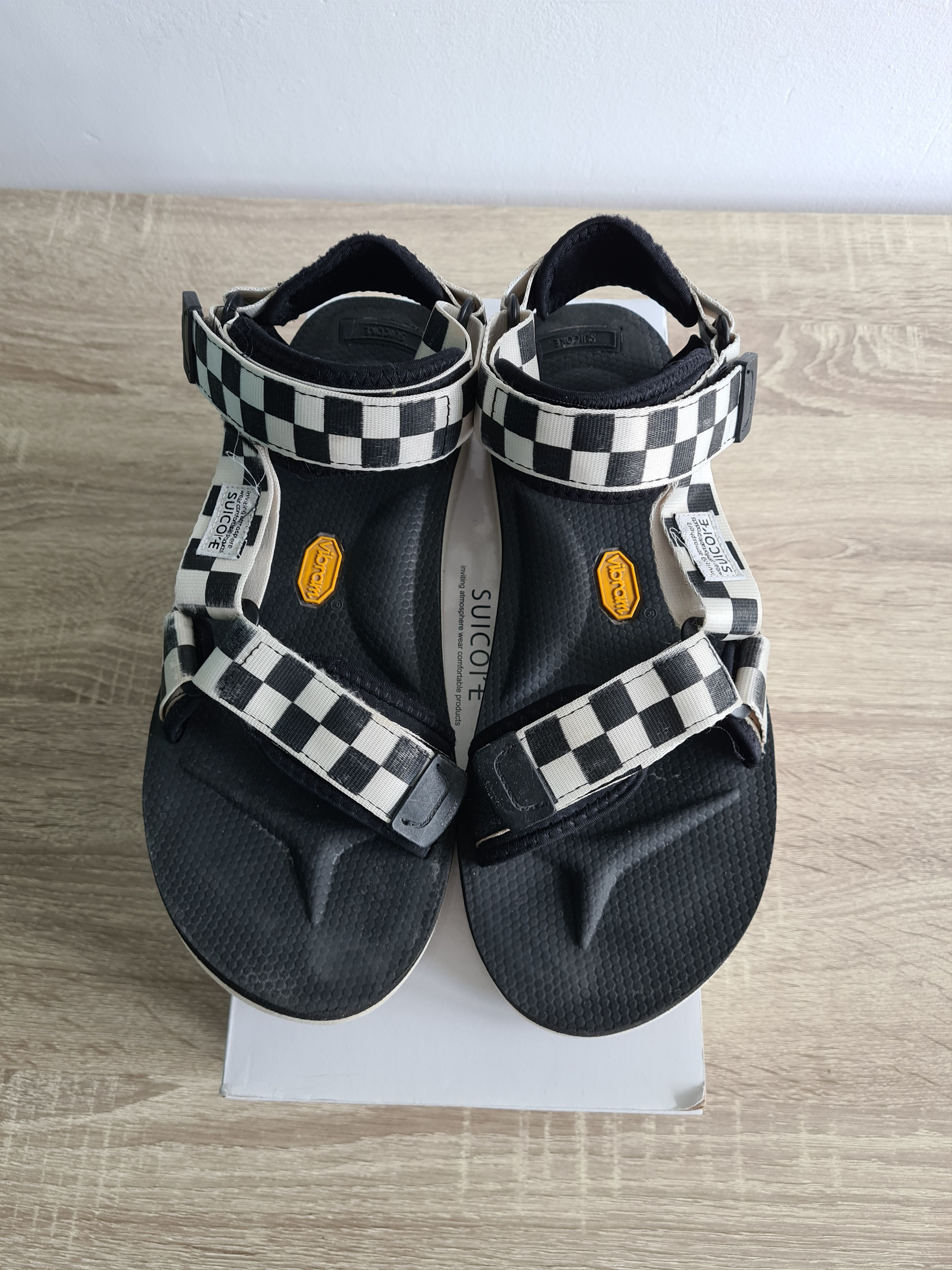 image of Suicoke Depa-V2 Checkerboard Shoes, Men's (Size 7)