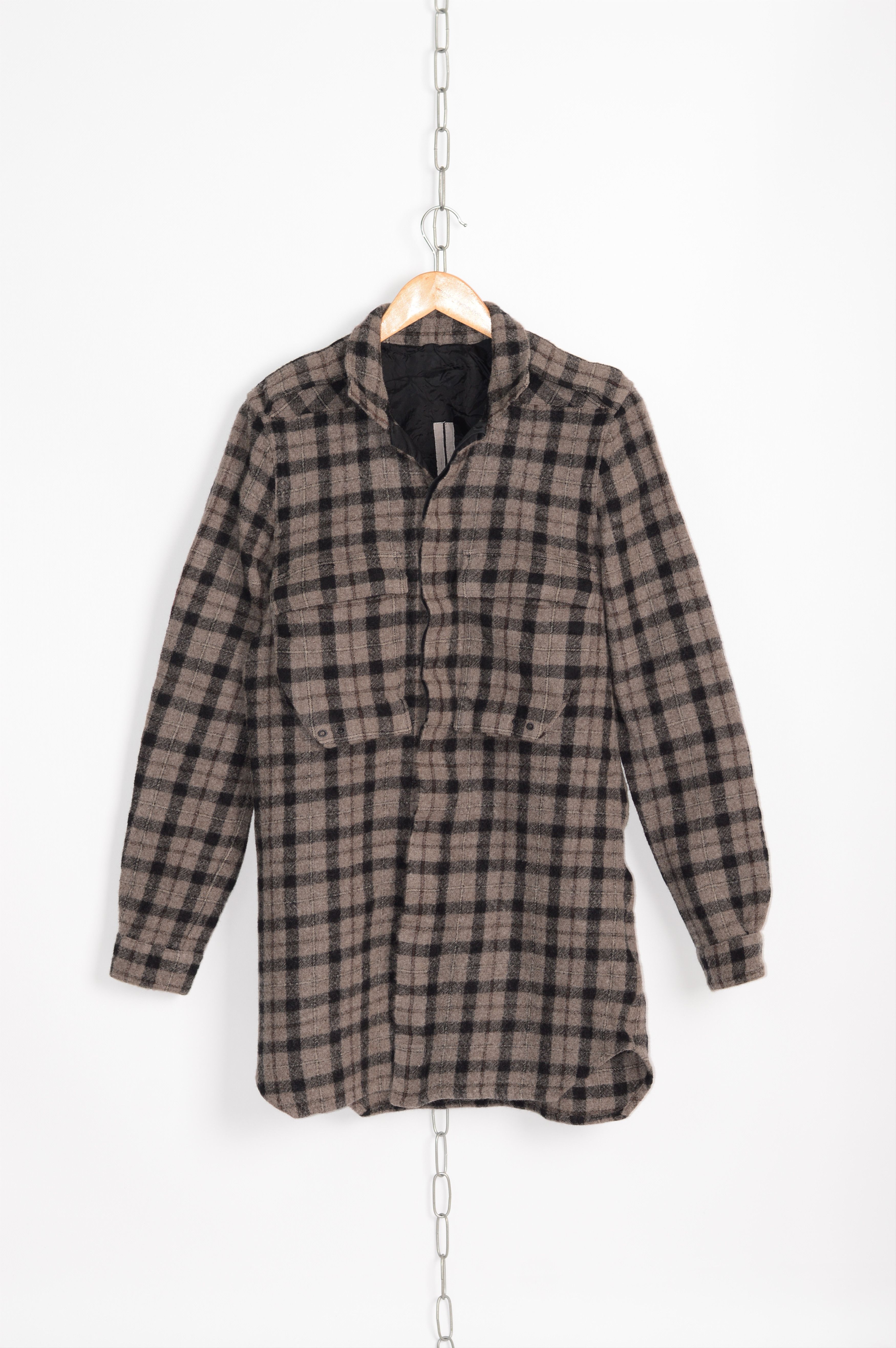 【一部予約販売中】 Rick Grailed | Shirt Plaid FW16 Mastodon Owens Rick Owens トップス