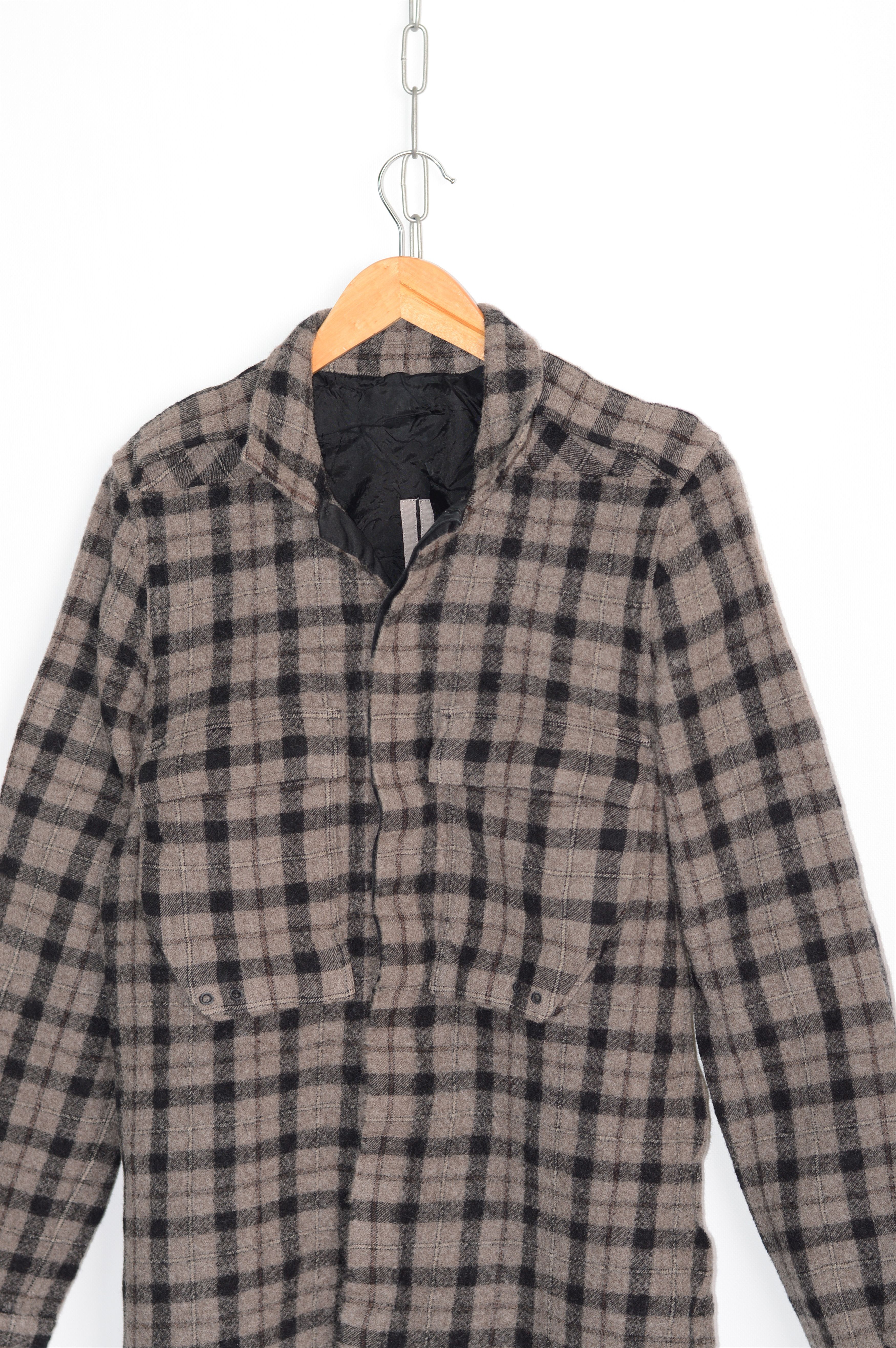 Rick Owens Rick Owens Mastodon FW16 Plaid Shirt | Grailed