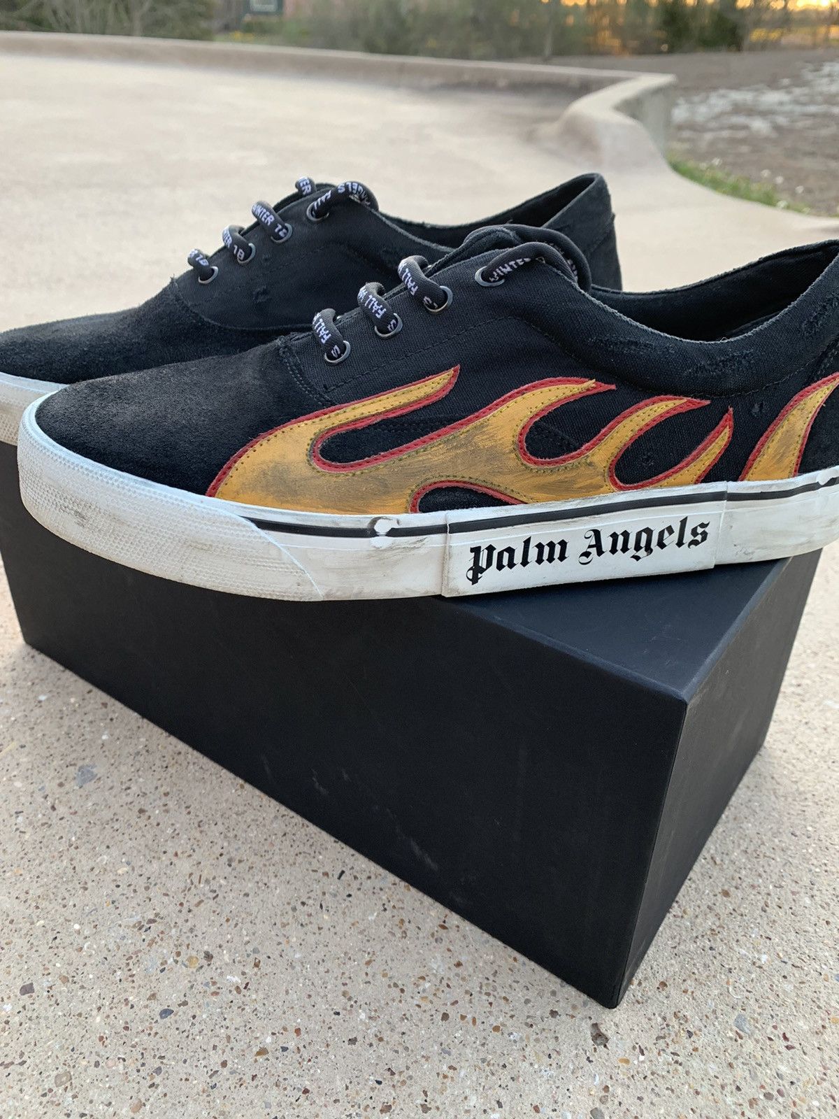 Palm angels distressed sneakers outlet
