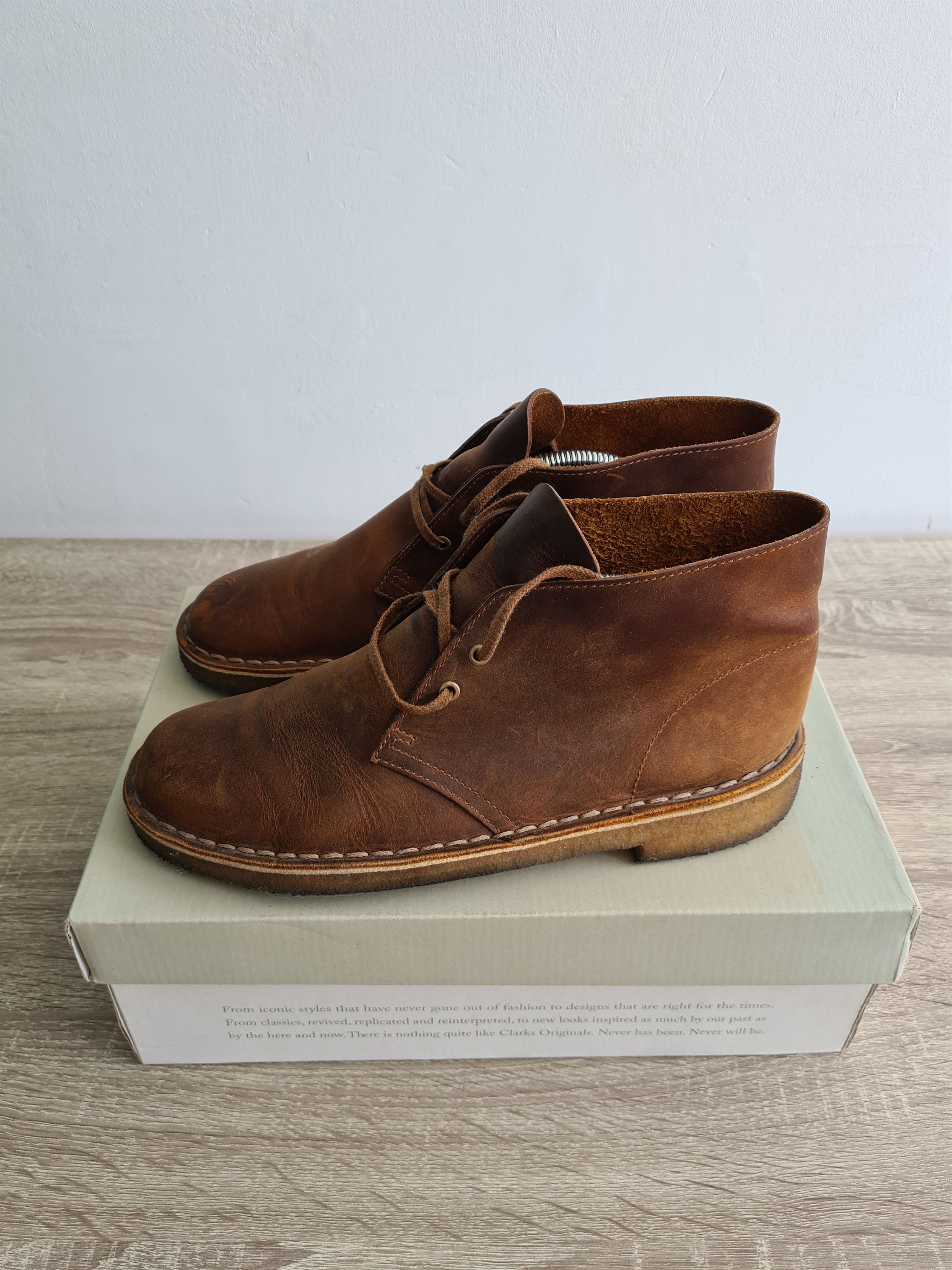 Clarks Originals Desert Boot Beeswax Size US 7.5 / EU 40-41 - 4 Thumbnail