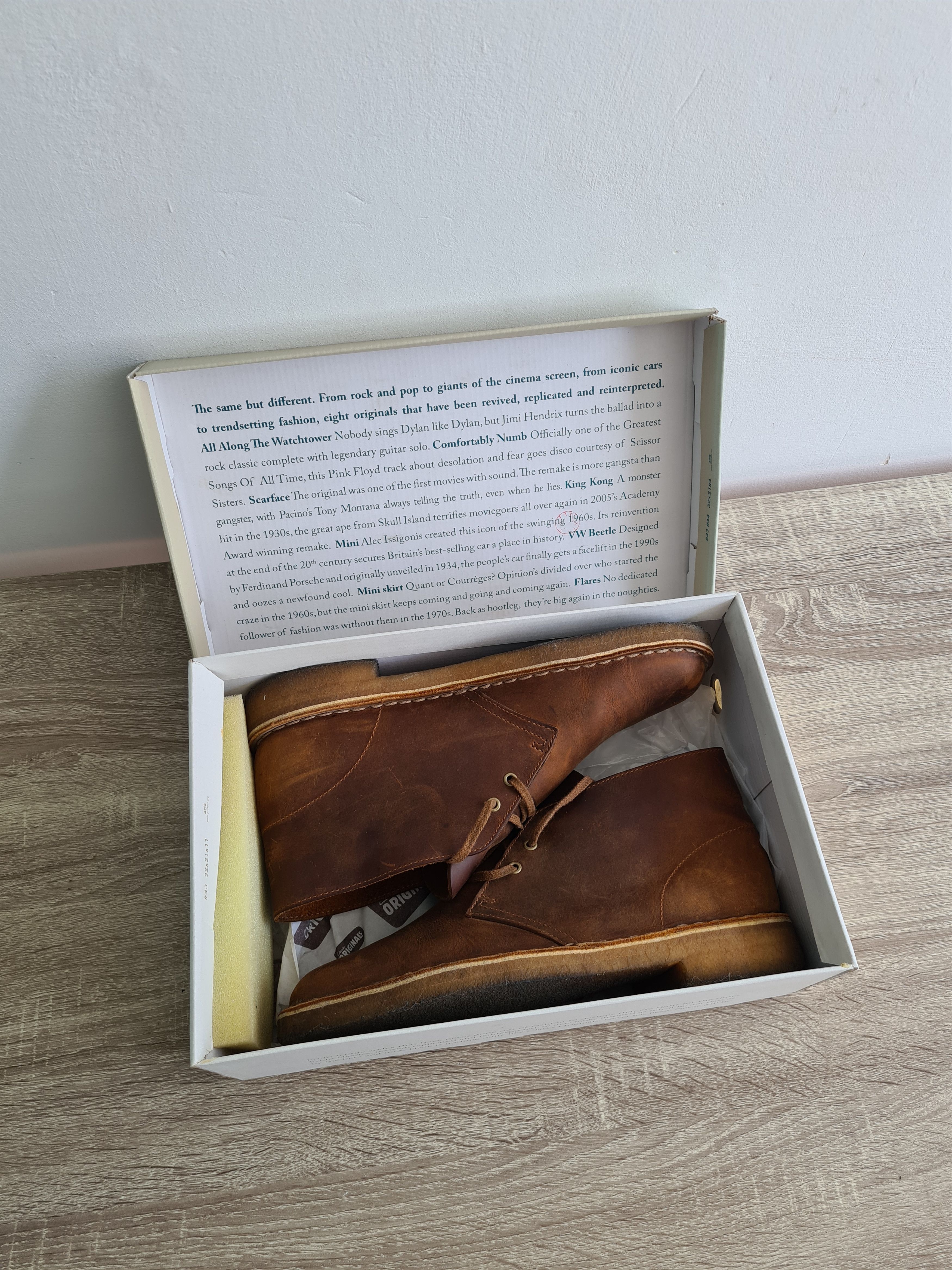 Clarks Originals Desert Boot Beeswax Size US 7.5 / EU 40-41 - 3 Thumbnail