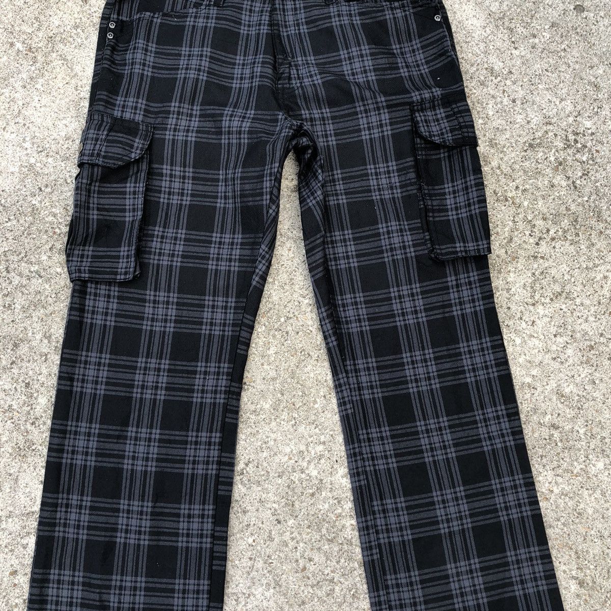 Japanese Brand × Vintage 31040 6 Pocket Seditionaries Punk Tartan Styles Casual Pants Size US 31 - 3 Thumbnail