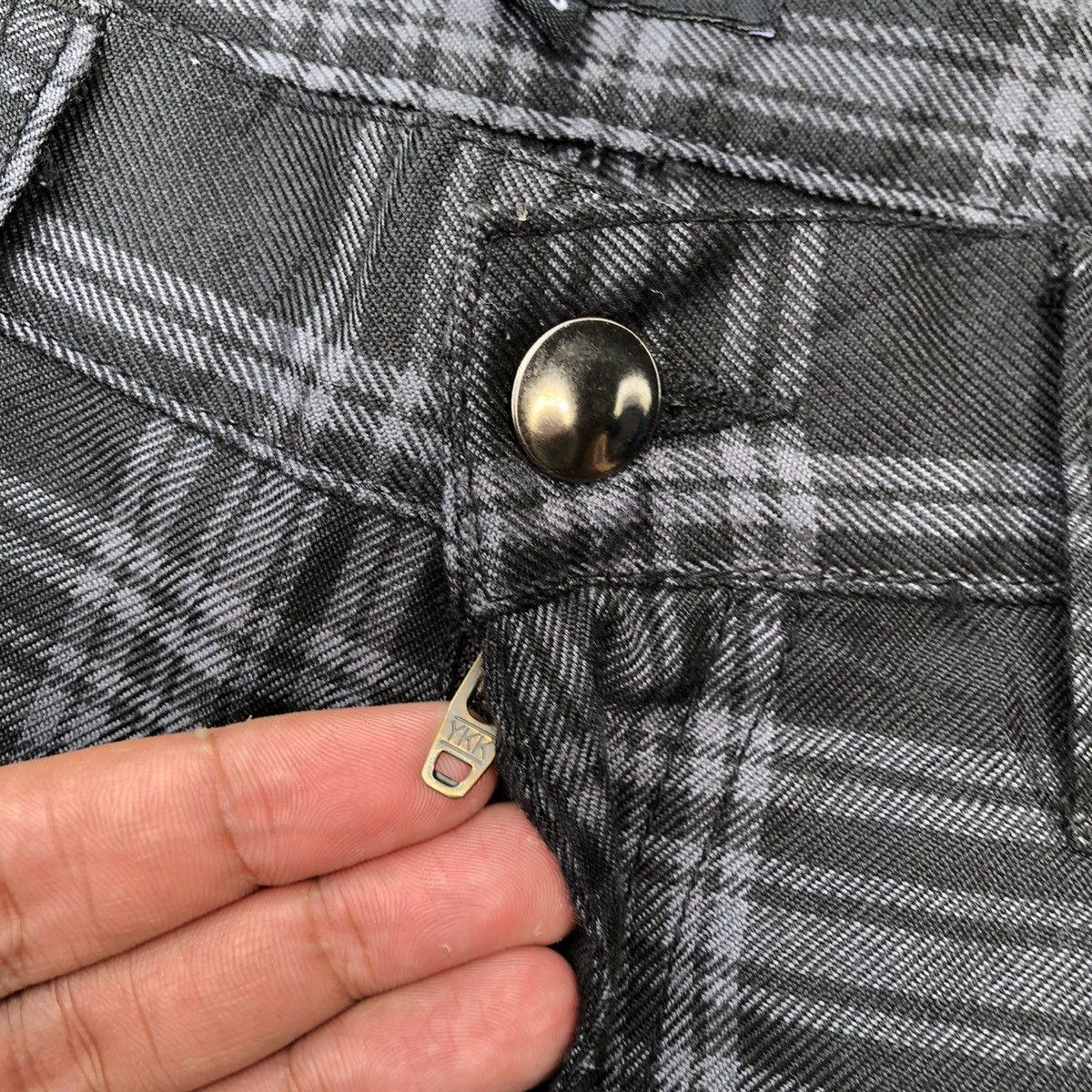 Japanese Brand × Vintage 31040 6 Pocket Seditionaries Punk Tartan Styles Casual Pants Size US 31 - 12 Thumbnail