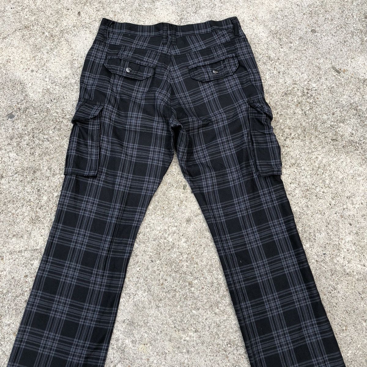 Japanese Brand × Vintage 31040 6 Pocket Seditionaries Punk Tartan Styles Casual Pants Size US 31 - 9 Thumbnail