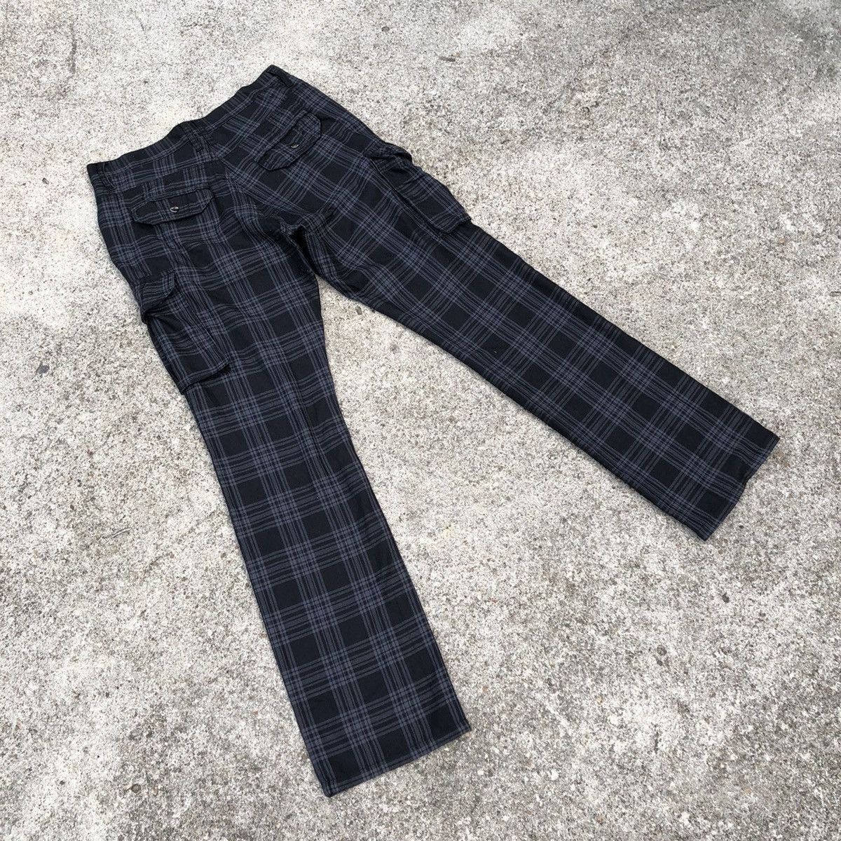 Japanese Brand × Vintage 31040 6 Pocket Seditionaries Punk Tartan Styles Casual Pants Size US 31 - 7 Thumbnail
