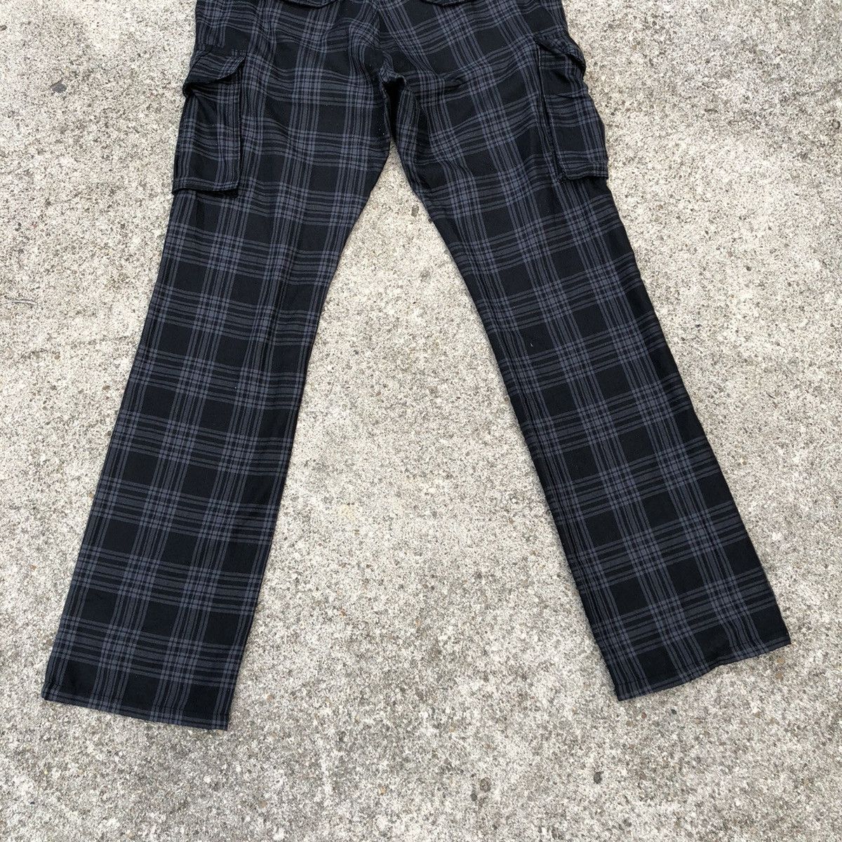 Japanese Brand × Vintage 31040 6 Pocket Seditionaries Punk Tartan Styles Casual Pants Size US 31 - 10 Thumbnail