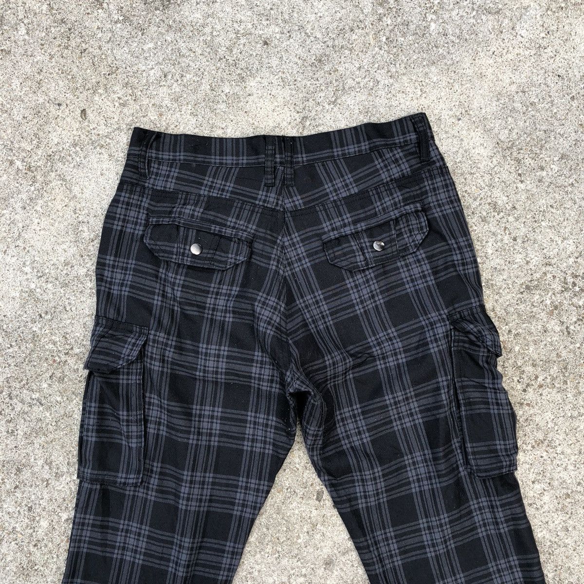 Japanese Brand × Vintage 31040 6 Pocket Seditionaries Punk Tartan Styles Casual Pants Size US 31 - 8 Thumbnail