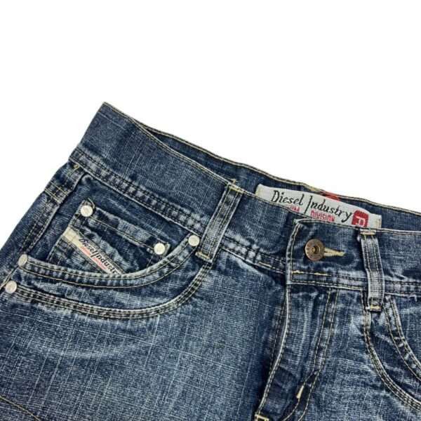 Diesel × Vintage Vintage Diesel Y2K Denim Mini Skirt Size 28" / US 6 / IT 42 - 3 Thumbnail