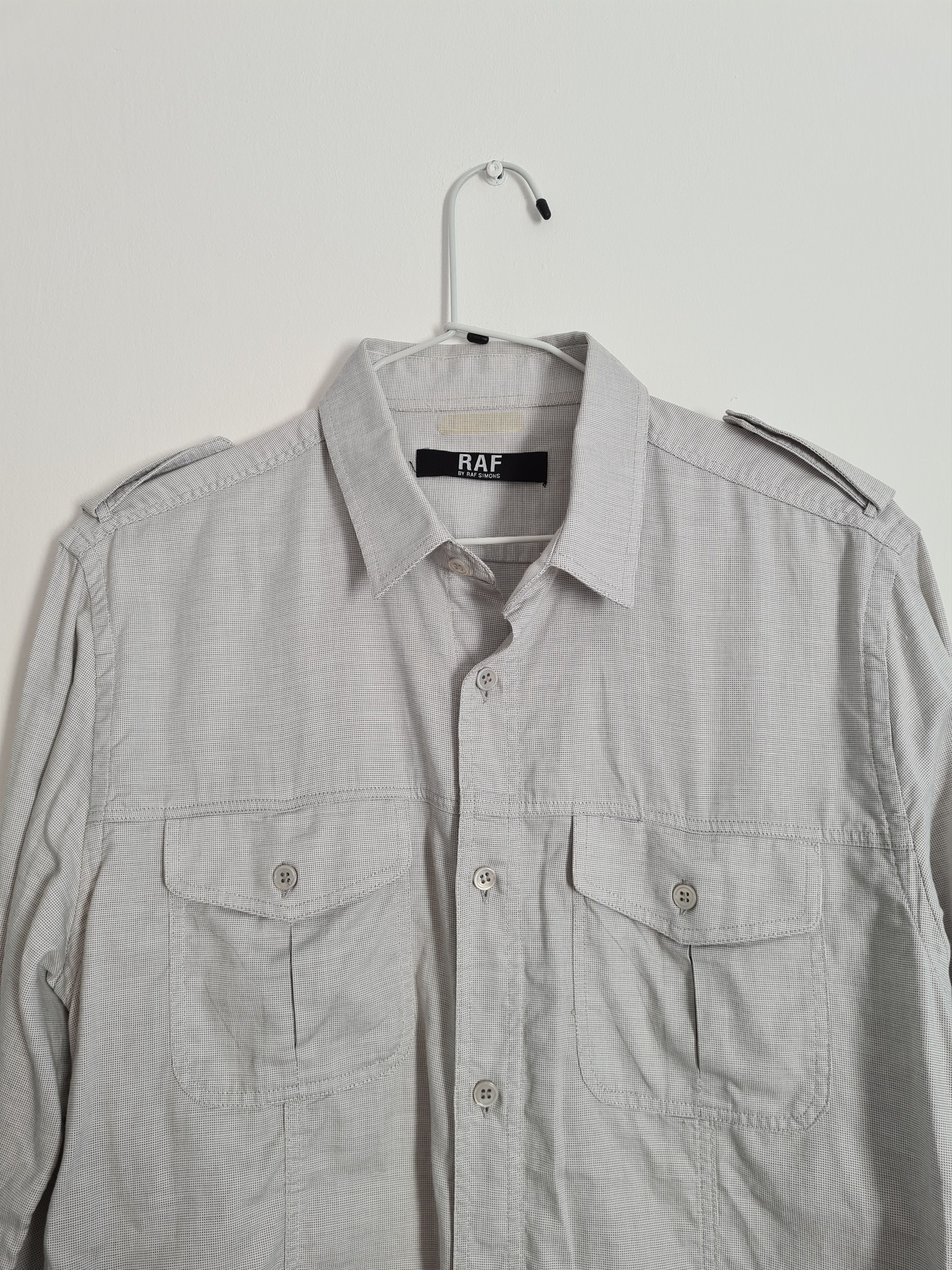 Raf by Raf Simons Strapped Military Shirt Size US M / EU 48-50 / 2 - 2 Thumbnail