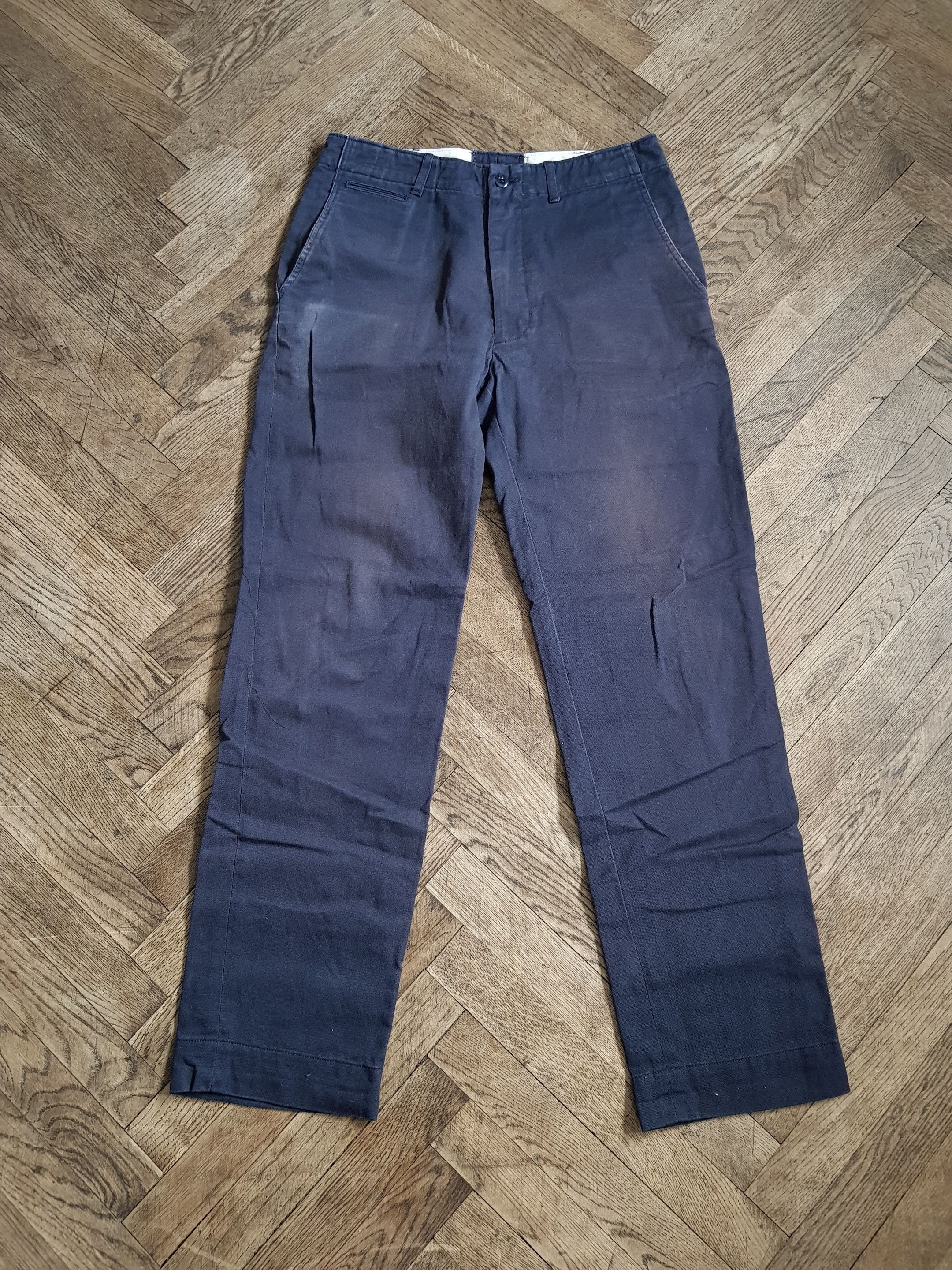 Engineered Garments Workaday Navy Twill Pants Size US 30 / EU 46 - 2 Thumbnail