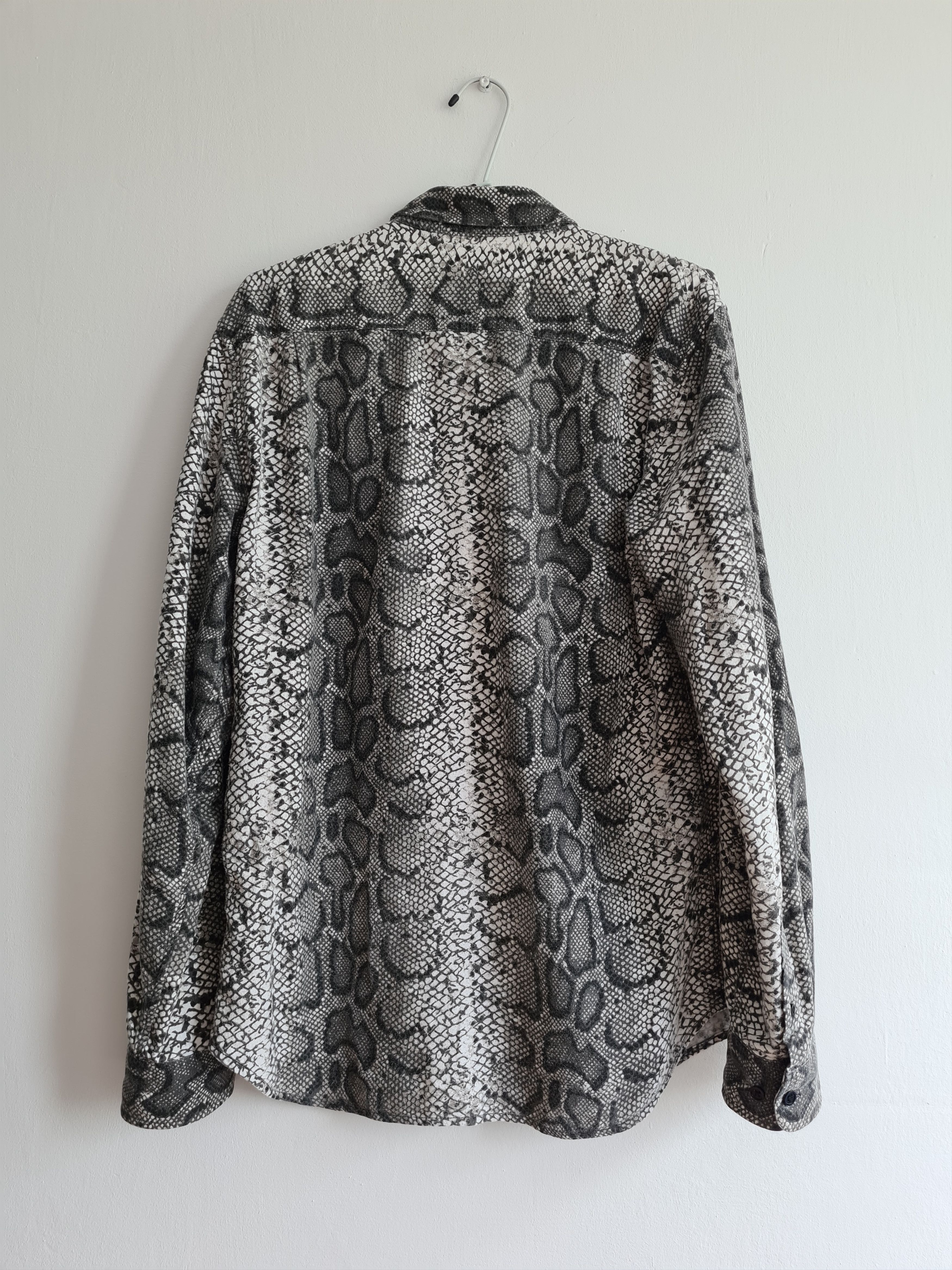 Supreme Snakeskin Flannel Shirt FW14 Size US M / EU 48-50 / 2 - 3 Thumbnail