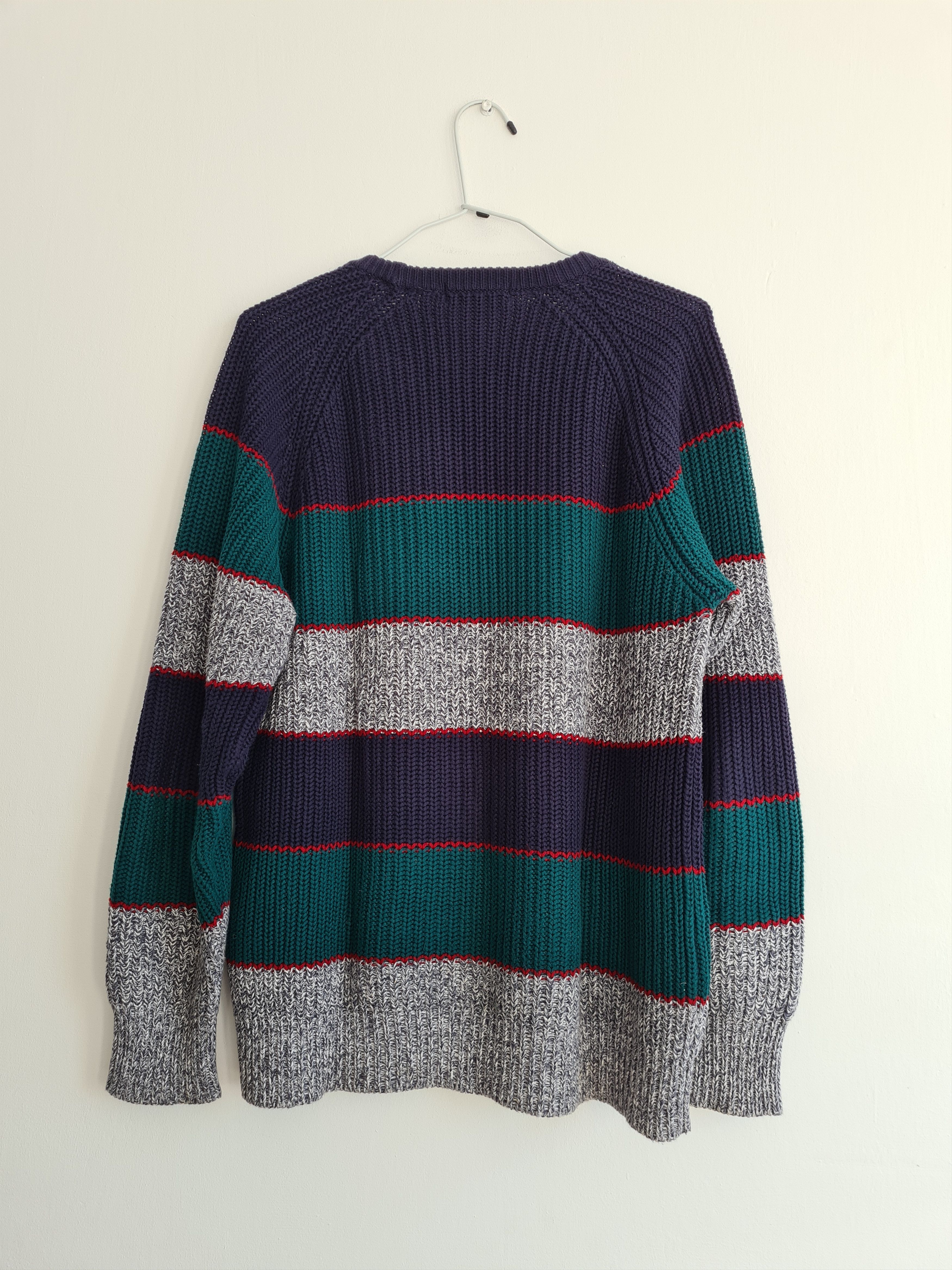 Supreme Rib Crewneck Sweater Multicolor FW14 Size US M / EU 48-50 / 2 - 3 Thumbnail