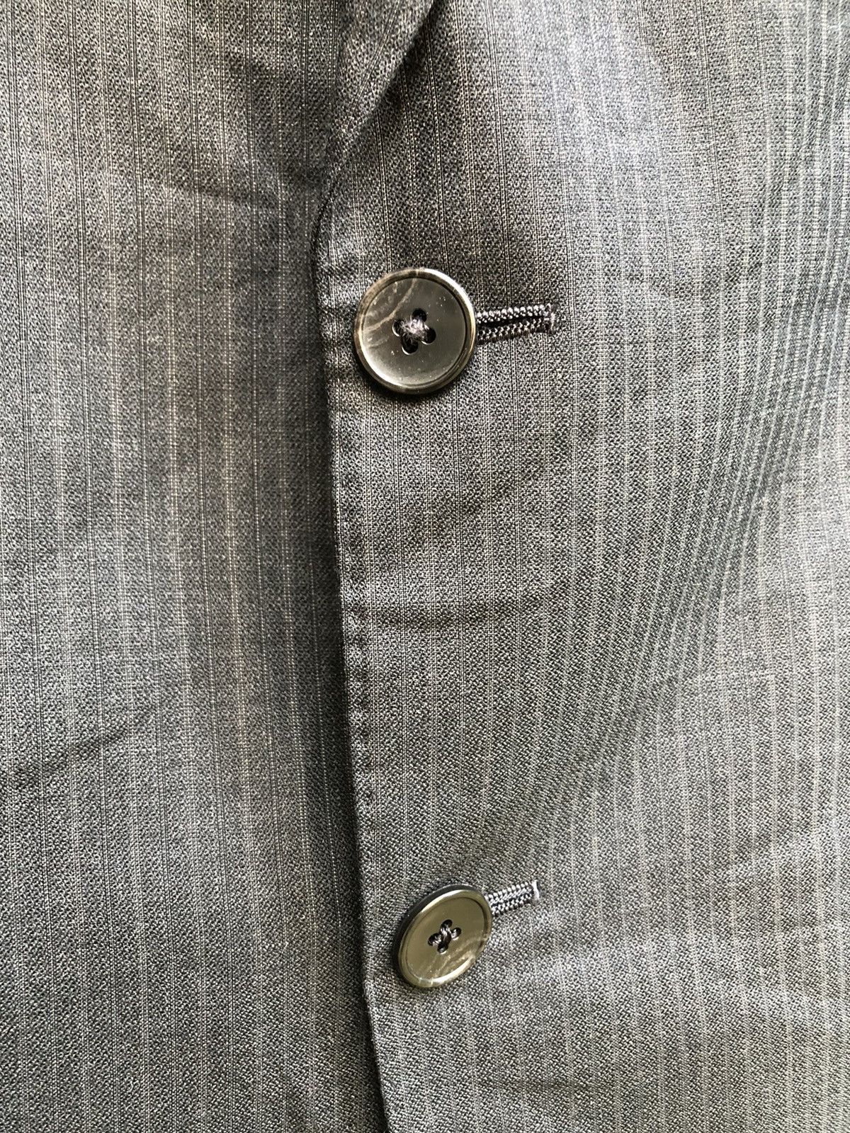 Kansai Yamamoto Vintage 90's Kansai Yamamoto Striped Blazer Size US L / EU 52-54 / 3 - 7 Thumbnail