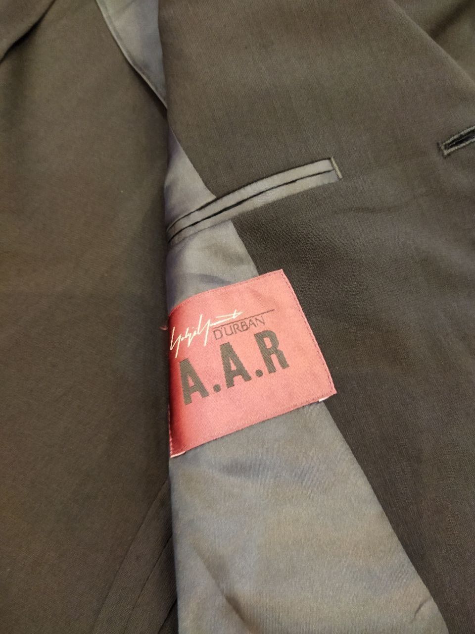 Yohji Yamamoto Vintage A.A.R Yohji Yamamoto Signature Blazers Size US L / EU 52-54 / 3 - 4 Thumbnail