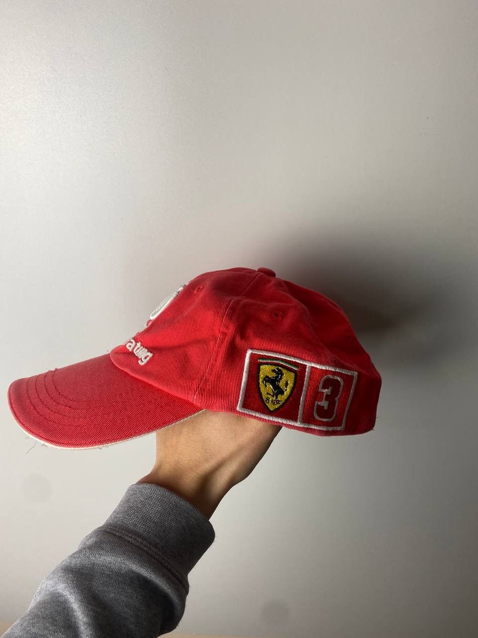 Vintage Ferrari vintage hat size OS Size ONE SIZE - 4 Thumbnail