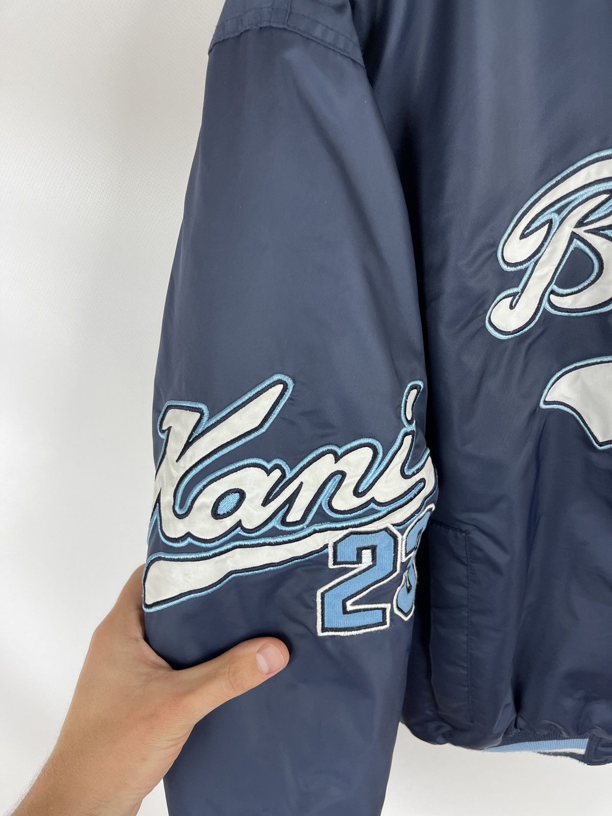 Karl Kani Karl Kani 23 Sport Brooklyn New York nylon varsity bomber Size US S / EU 44-46 / 1 - 7 Thumbnail