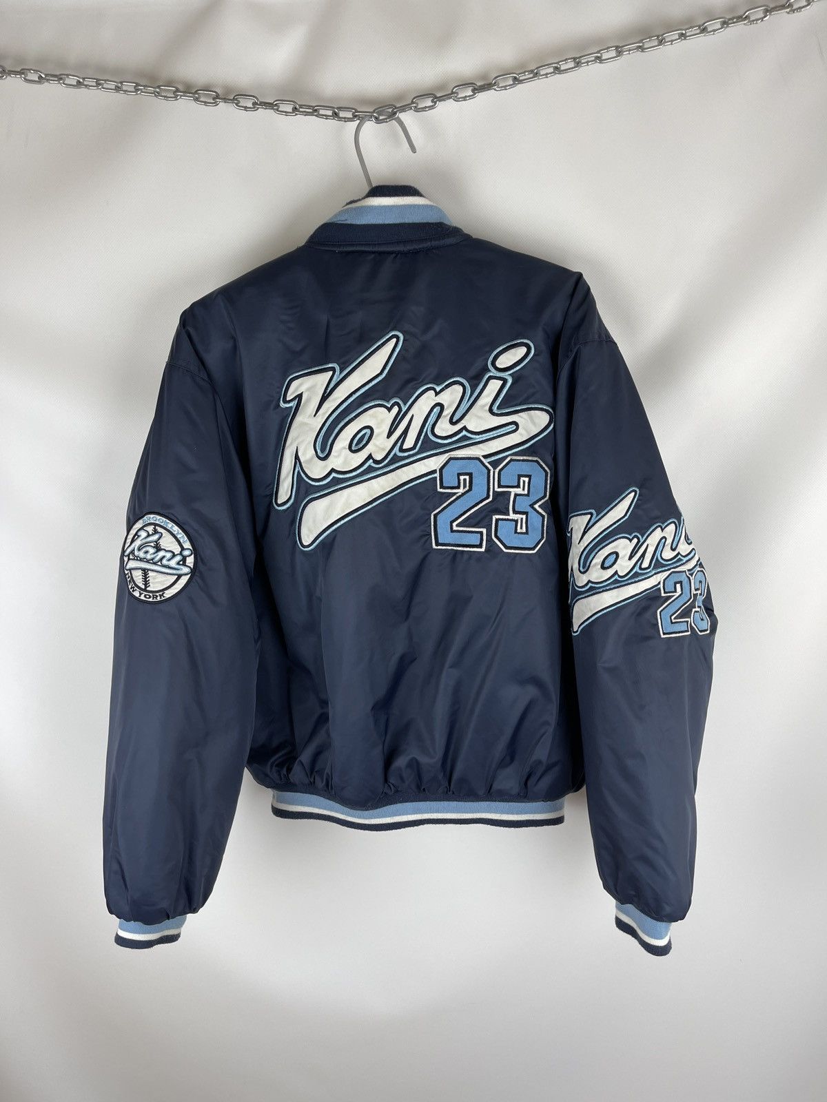 Karl Kani Karl Kani 23 Sport Brooklyn New York nylon varsity bomber Size US S / EU 44-46 / 1 - 11 Thumbnail