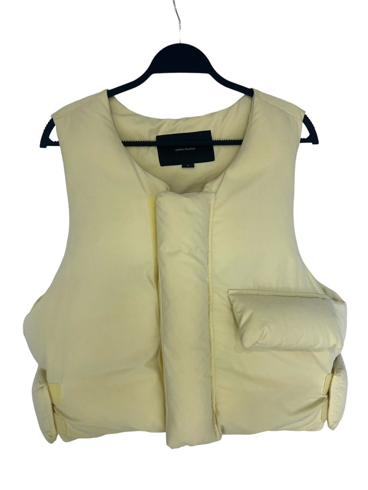 entire studios pillow vest イエロー
