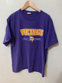 Buy Vintage Minnesota Vikings T Shirt Tee CSA Made USA Size Large