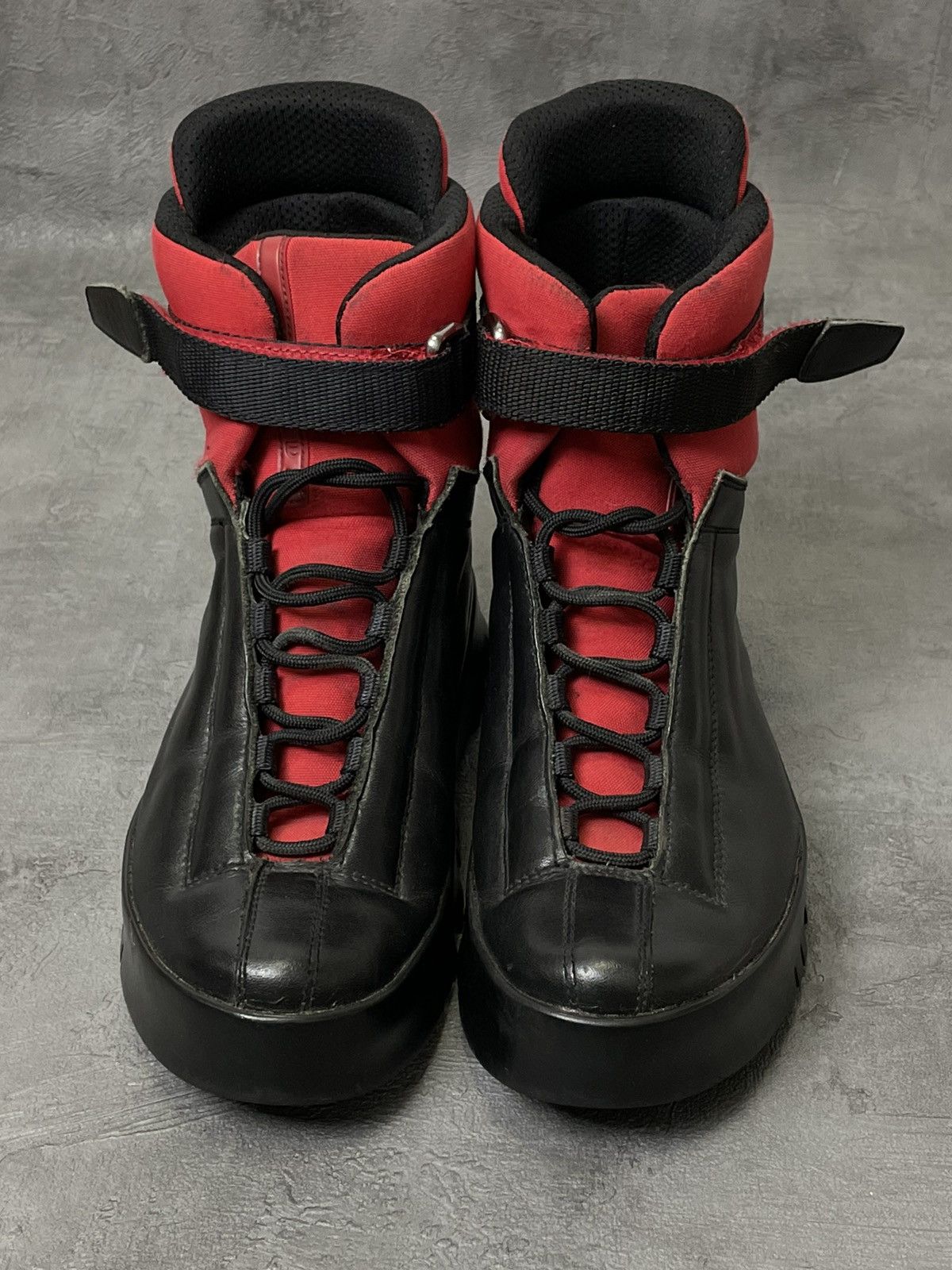 Prada × Vintage Vintage archive Prada red tab boots 00s Size US 7.5 / IT 37.5 - 10 Thumbnail