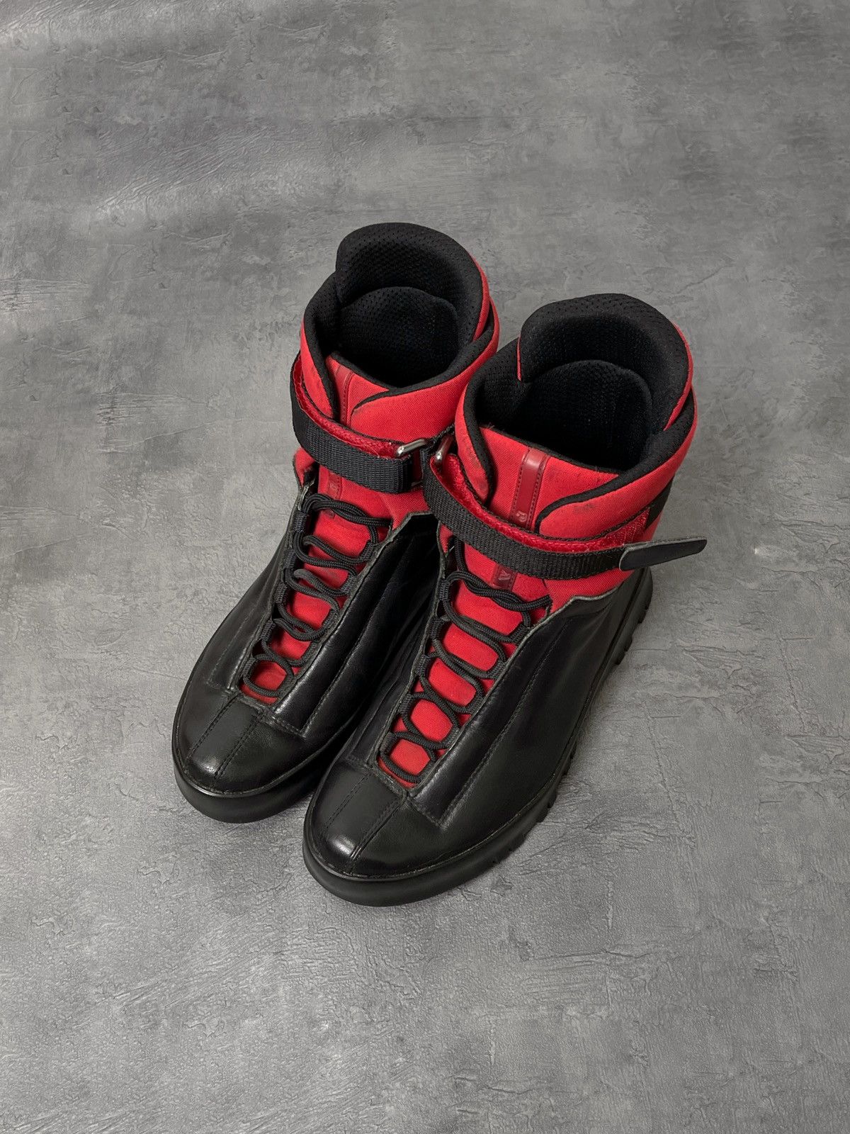 90s 00s PRADA leatherboots archive