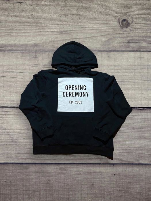 Opening ceremony best sale box logo hoodie