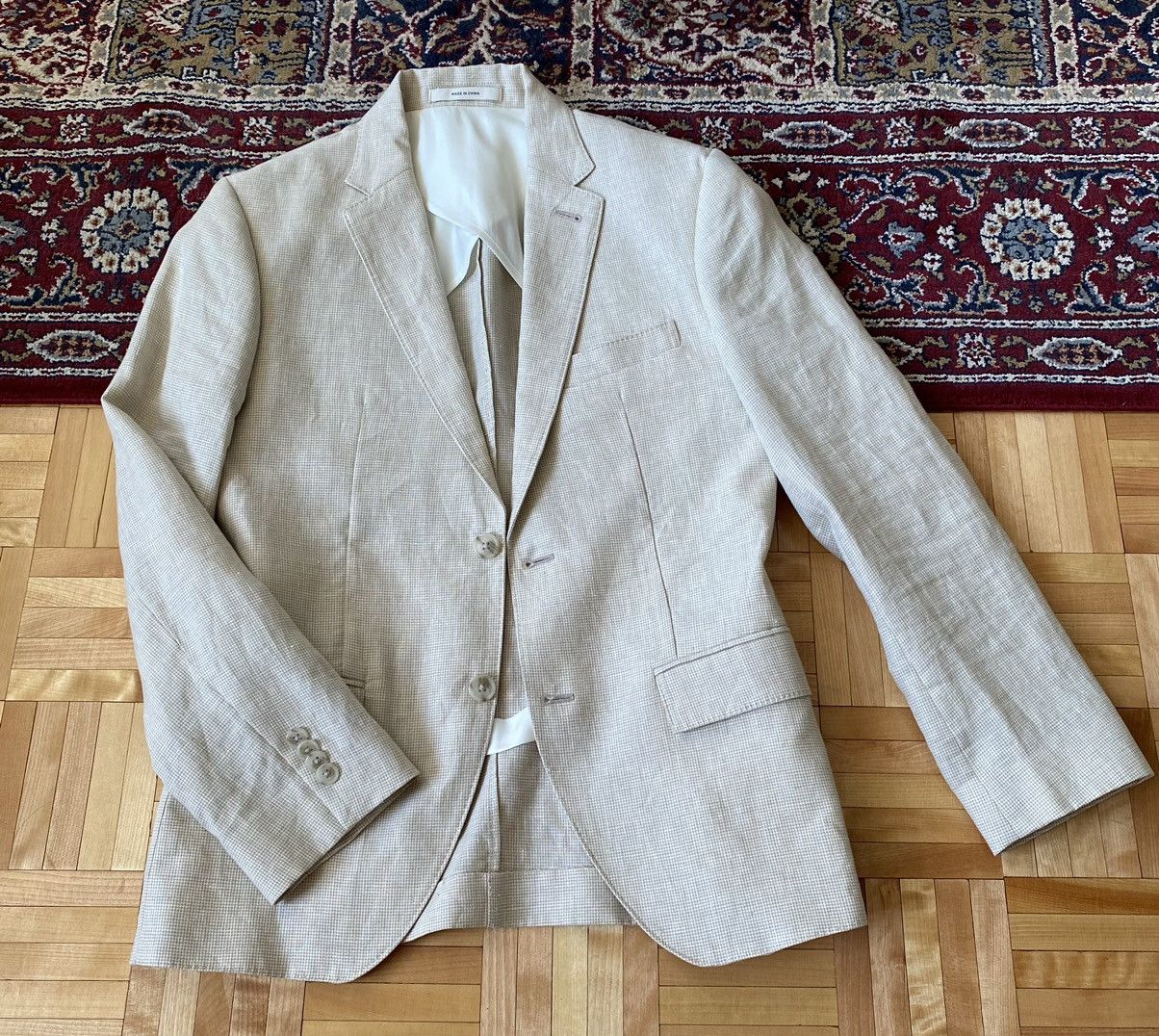 Linen Blazer Cream
